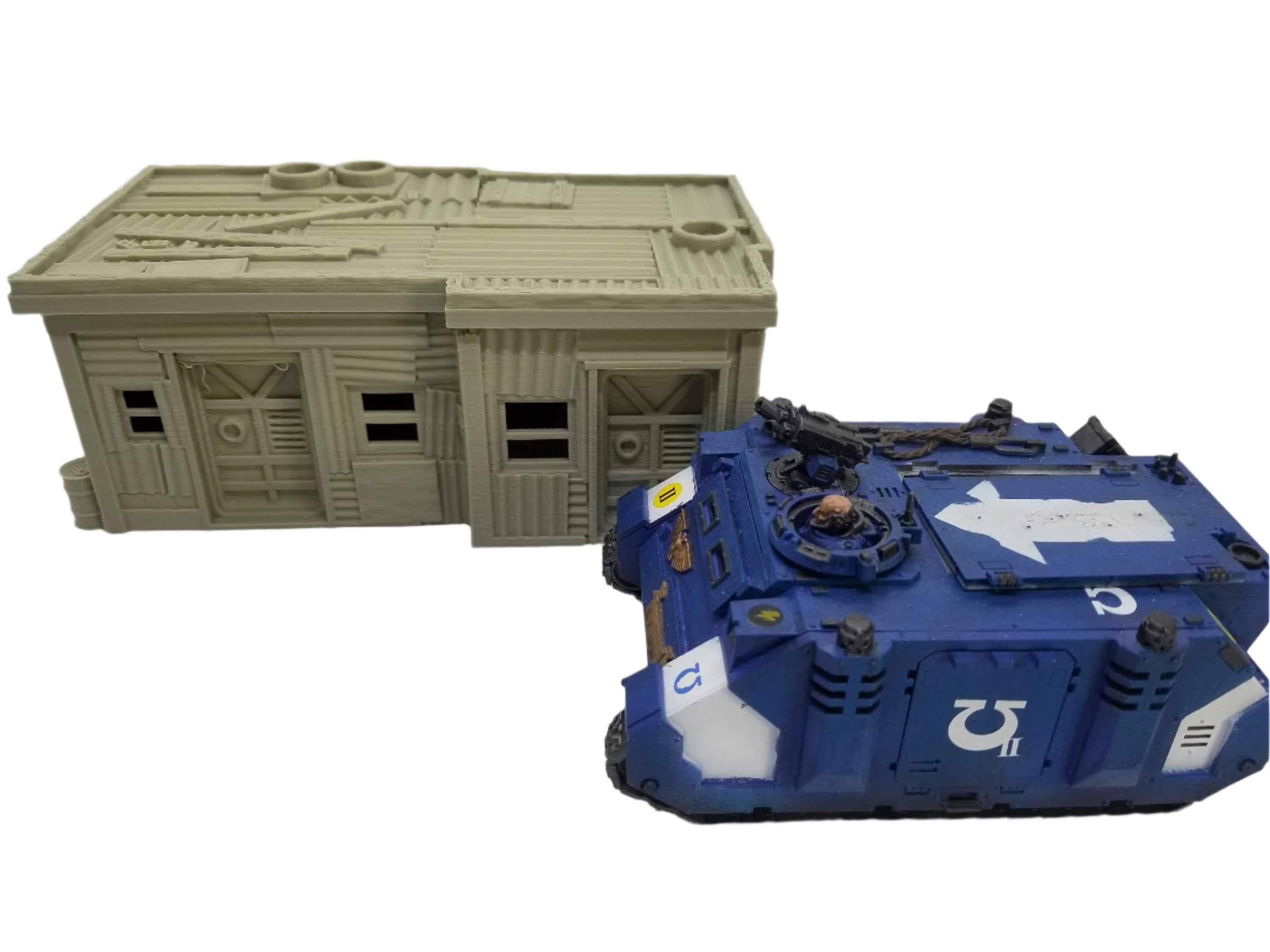 3d Printed Shanty Town Buildings / Corvus Games Terrain Licensed Printer / Print to Order