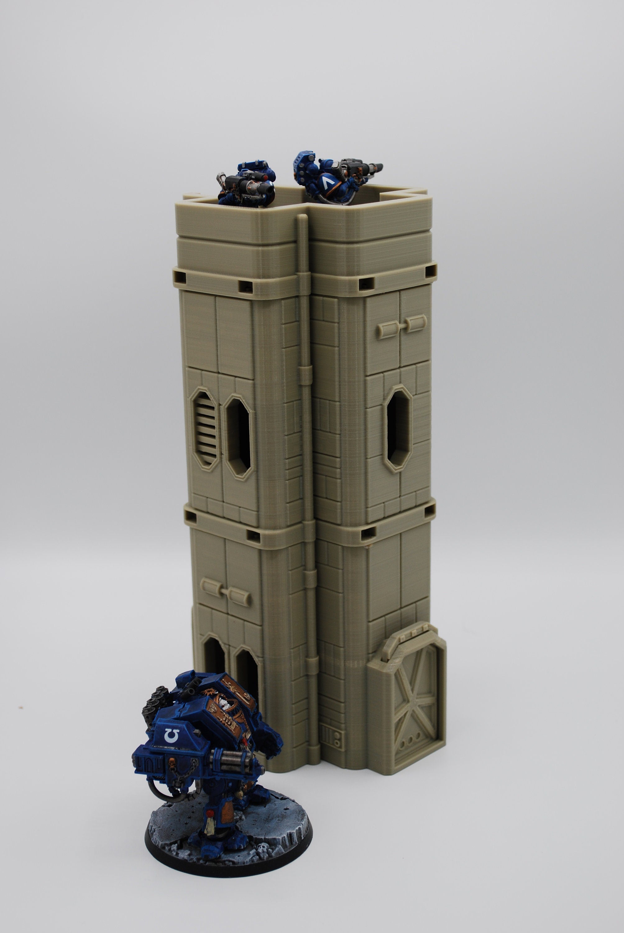 Colony House G /SW Legion / Warhammer 40K / 3d Printed Compatible Terrain / Corvus Games Terrain Licensed Printer / Print to Order