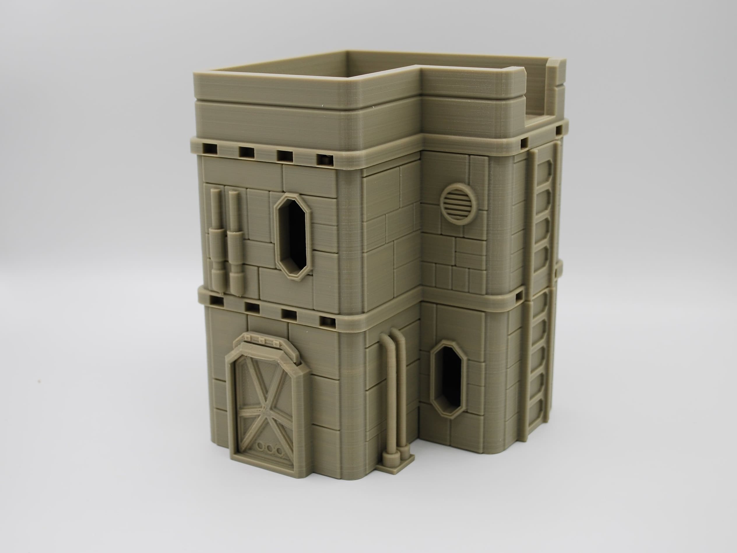 Colony House C /SW Legion / Warhammer 40K / 3d Printed Compatible Terrain / Corvus Games Terrain Licensed Printer / Print to Order