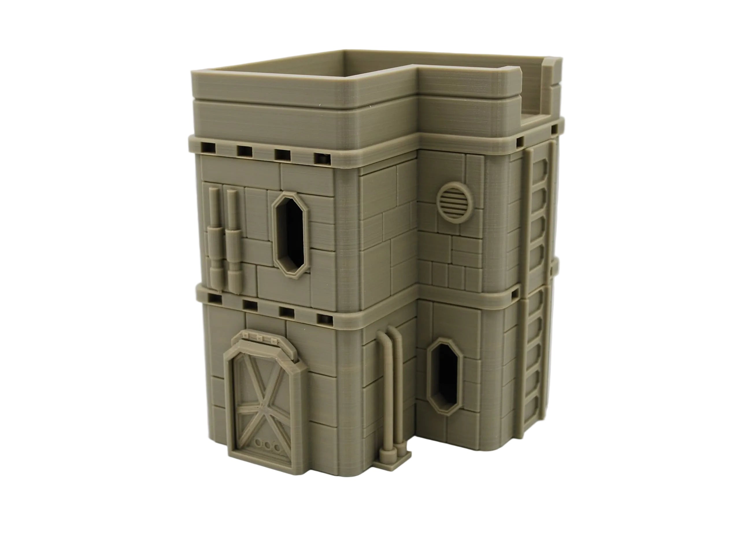 Colony House C /SW Legion / Warhammer 40K / 3d Printed Compatible Terrain / Corvus Games Terrain Licensed Printer / Print to Order