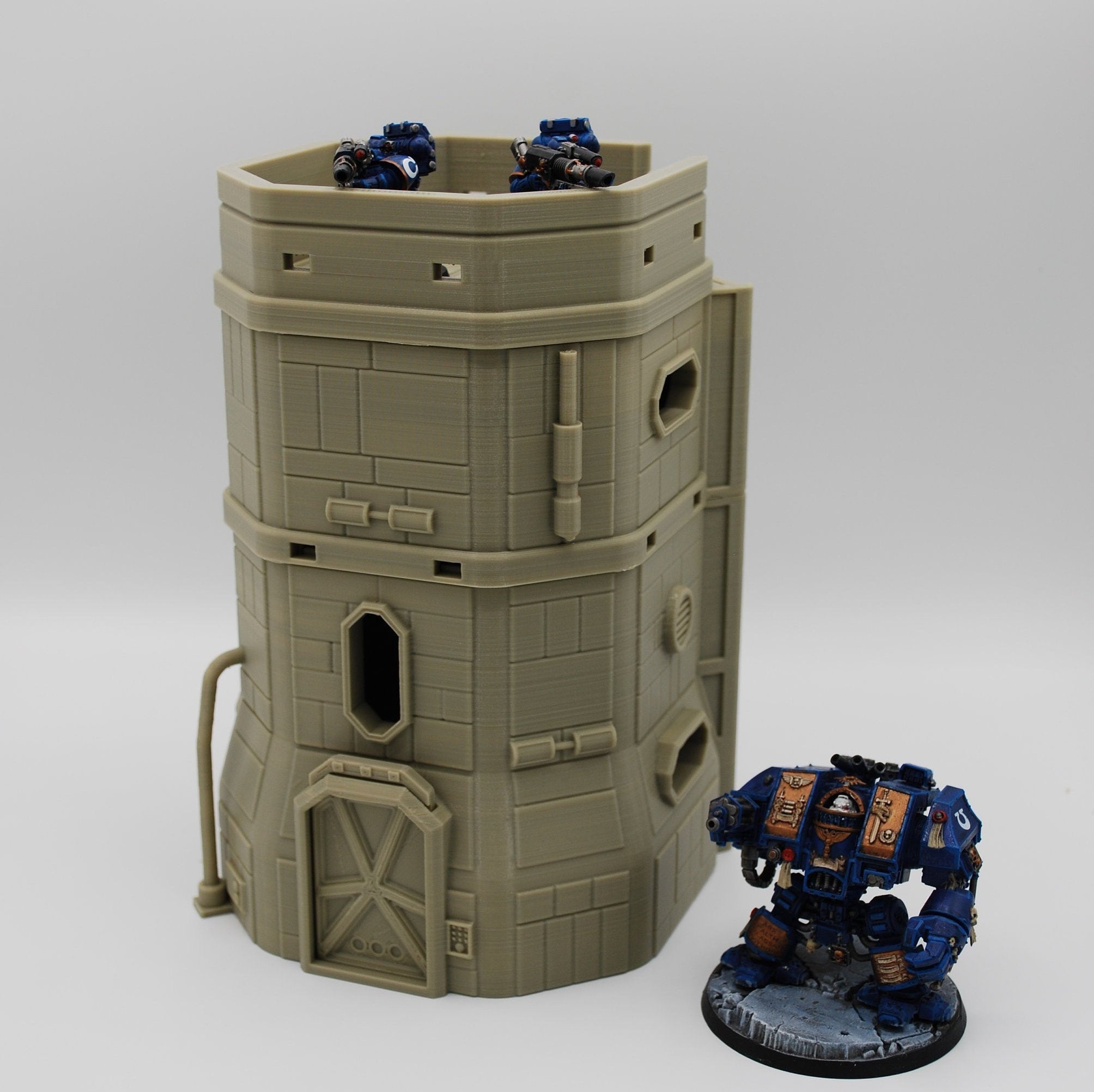 Colony House B /SW Legion / Warhammer 40K / 3d Printed Compatible Terrain / Corvus Games Terrain Licensed Printer / Print to Order