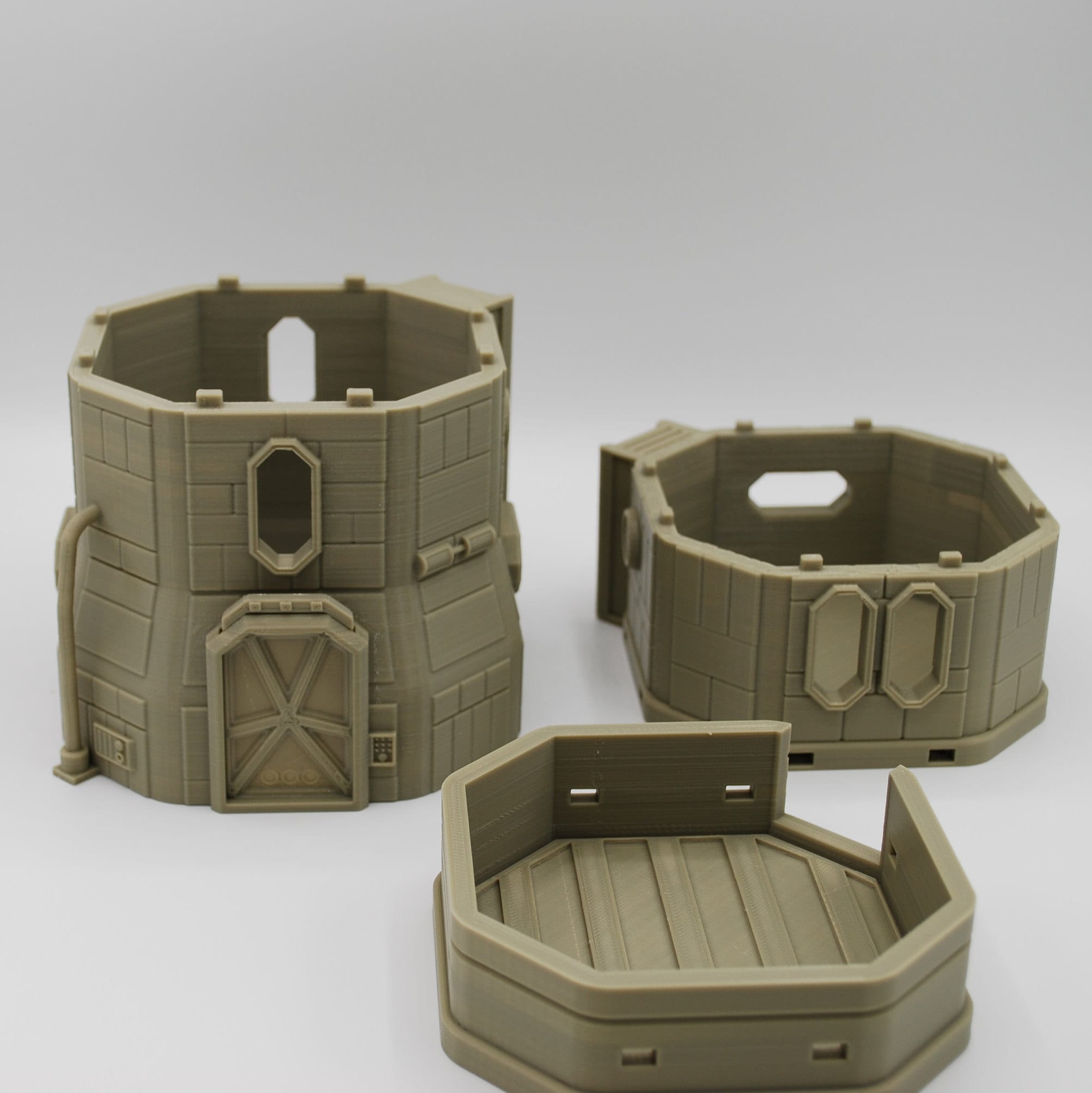 Colony House B /SW Legion / Warhammer 40K / 3d Printed Compatible Terrain / Corvus Games Terrain Licensed Printer / Print to Order