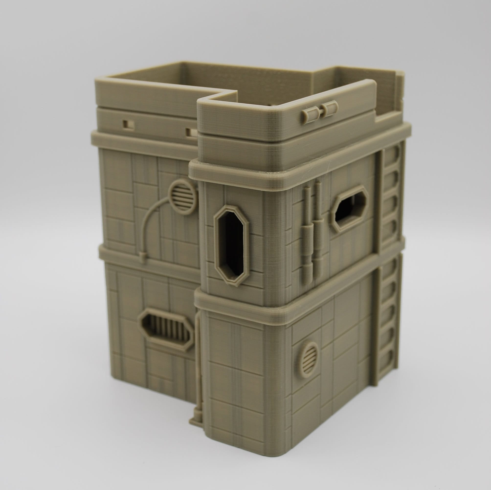 Colony House A /SW Legion / Warhammer 40K / 3d Printed Compatible Terrain / Corvus Games Terrain Licensed Printer / Print to Order