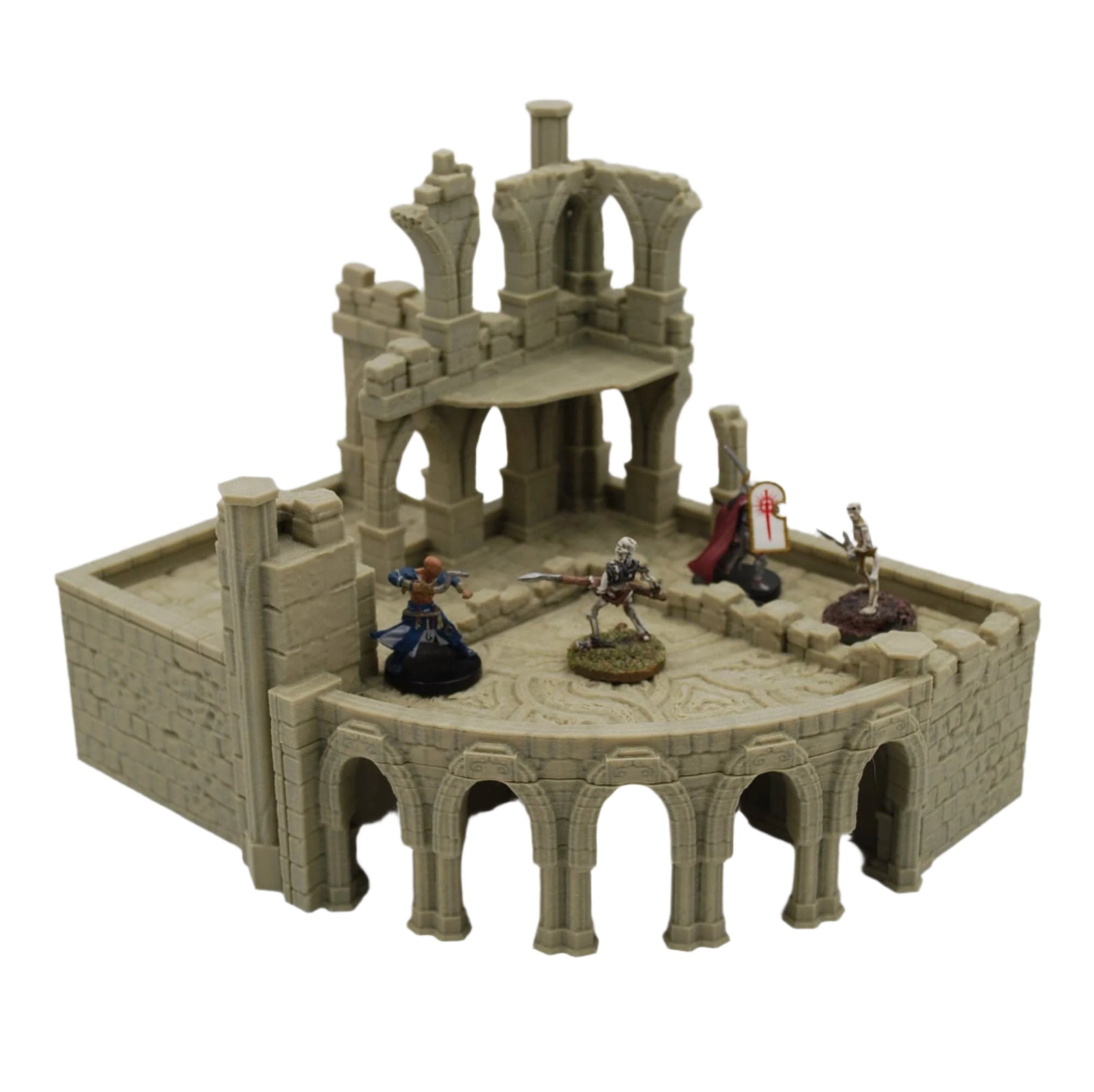 Stormguard - Garsley Stronghold / 28mm Wargame / RPG 3d Printed Tabletop Terrain