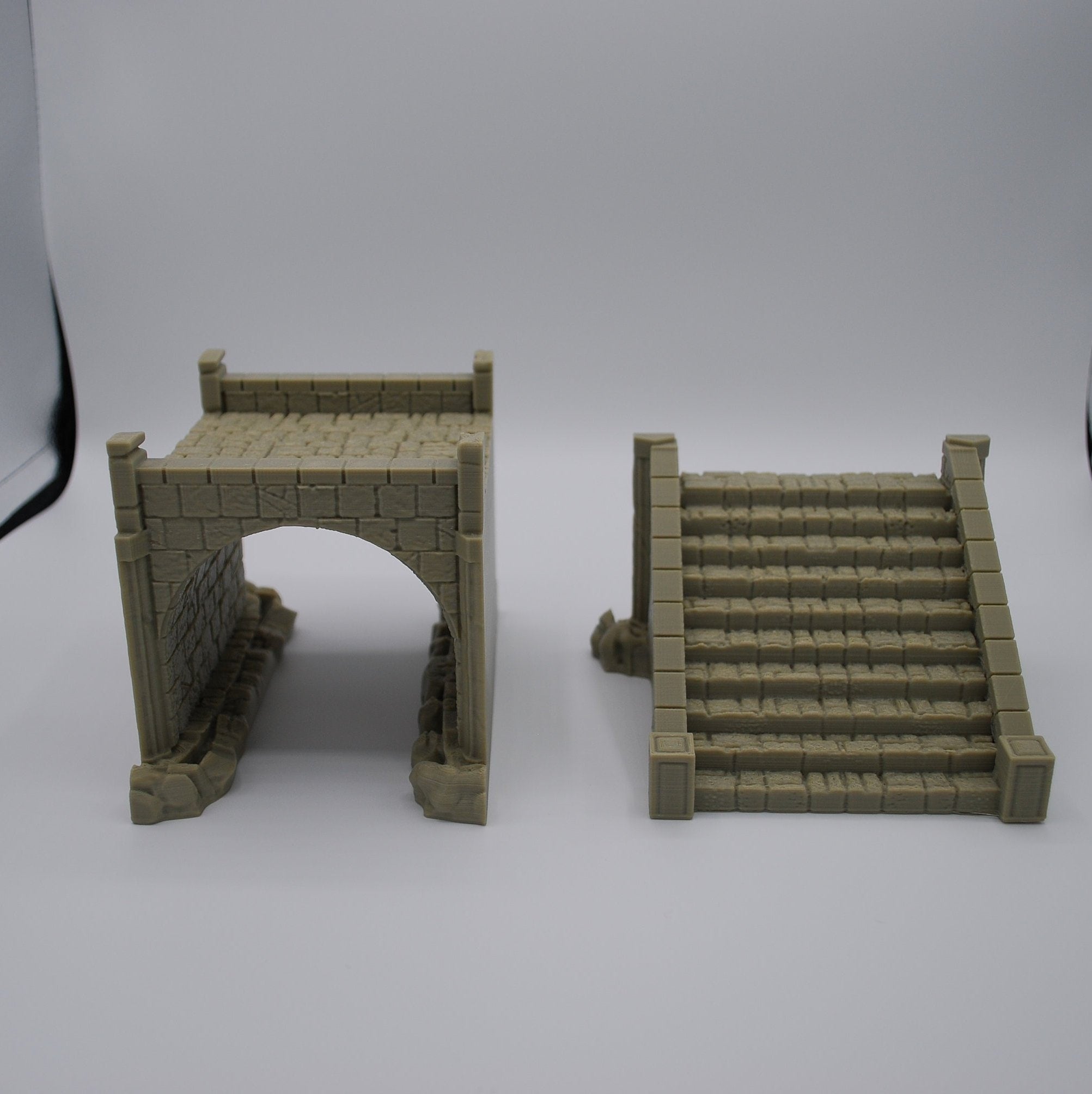 Stormguard - Ruined Bridge / 28mm Wargame / RPG 3d Printed Tabletop Terrain / RPG / Frostgrave / Age of Sigmar /