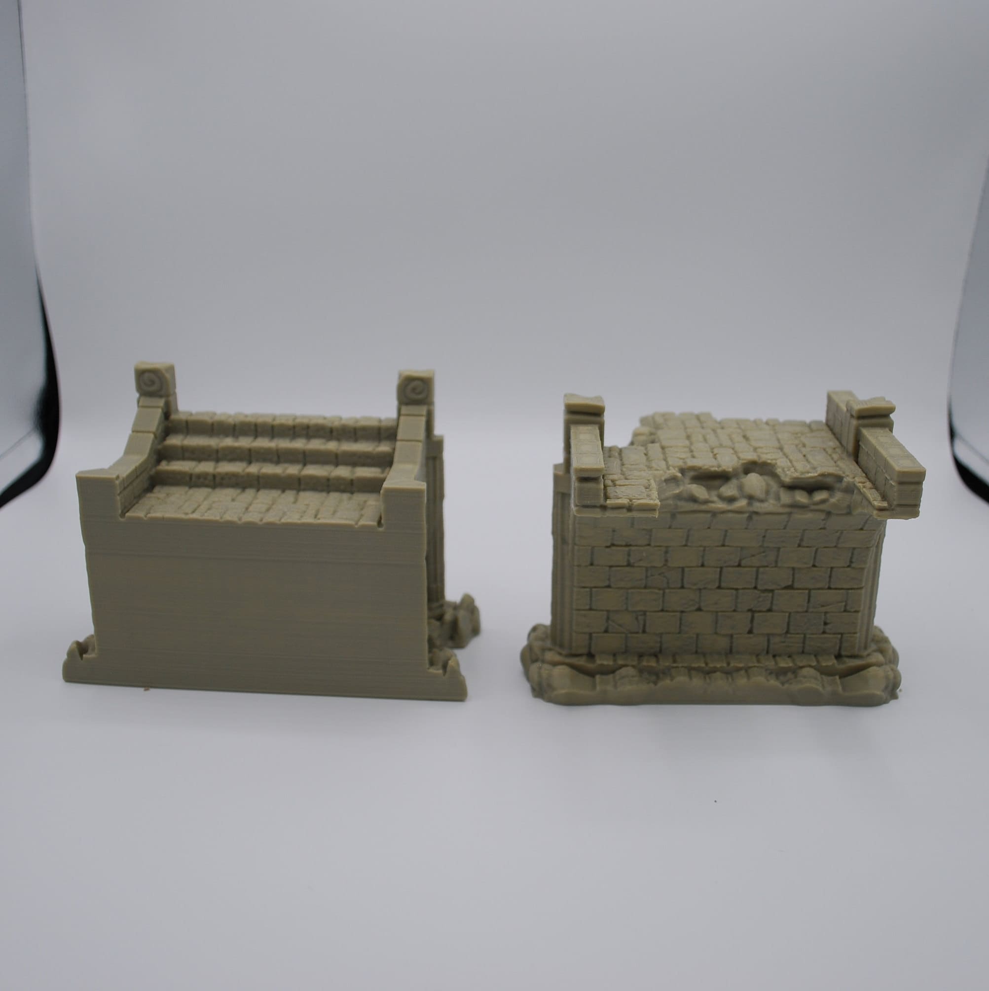 Stormguard - Ruined Bridge / 28mm Wargame / RPG 3d Printed Tabletop Terrain / RPG / Frostgrave / Age of Sigmar /