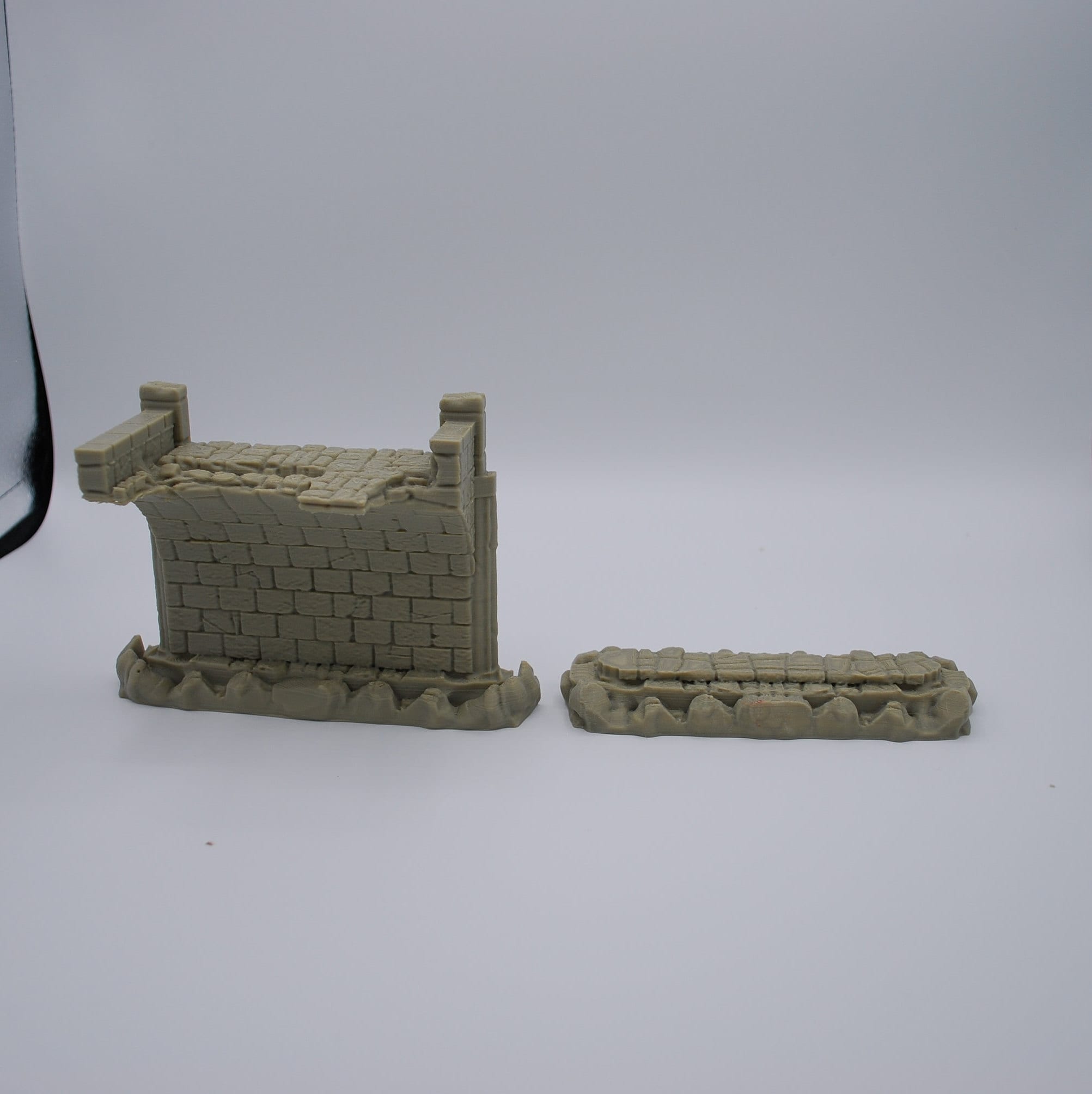 Stormguard - Ruined Bridge / 28mm Wargame / RPG 3d Printed Tabletop Terrain / RPG / Frostgrave / Age of Sigmar /