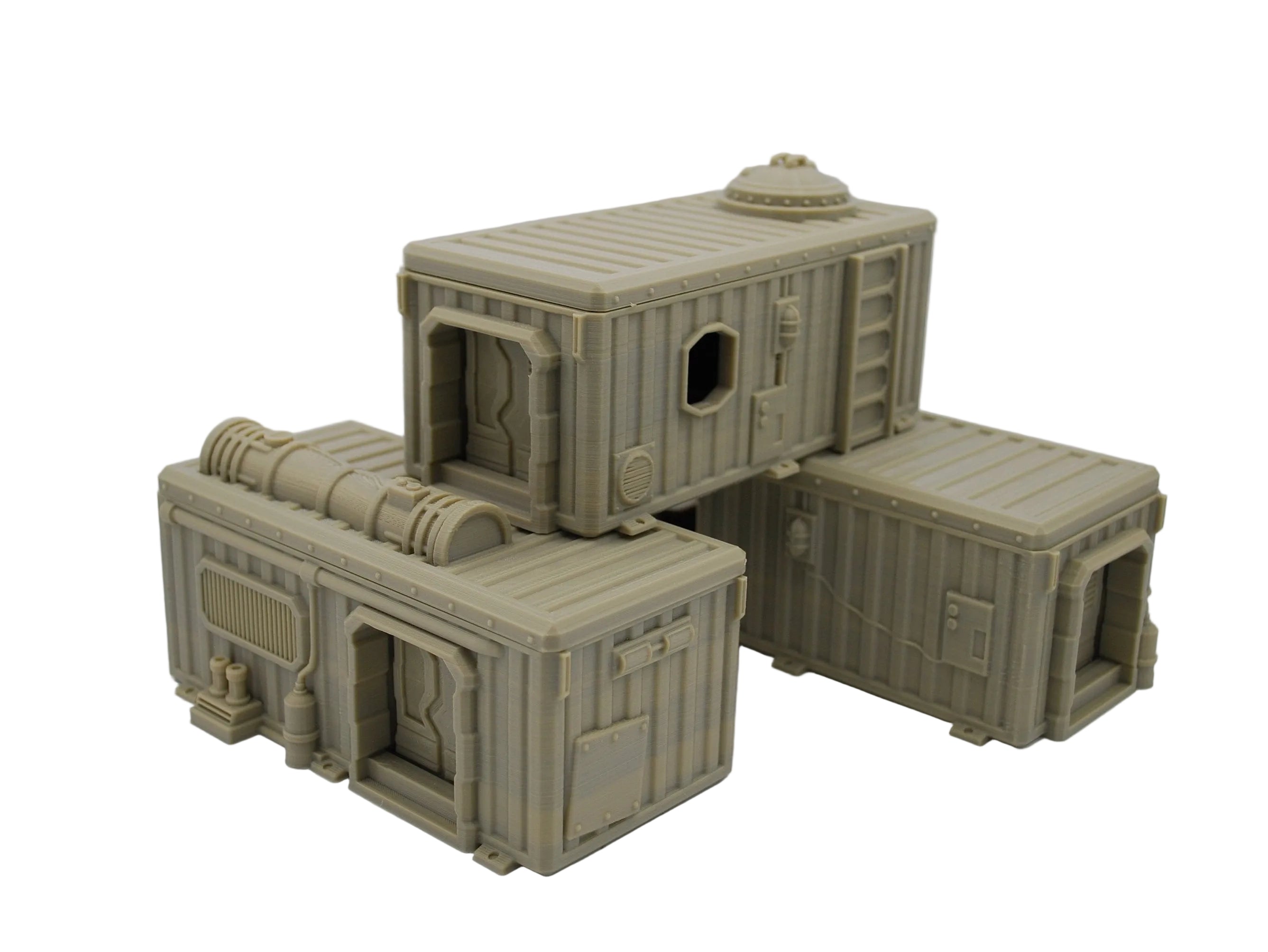 HAB Pack 1 / SW Legion / Shatterpoint / 40k / 3d Printed Compatible Terrain / Corvus Games Terrain Licensed Printer
