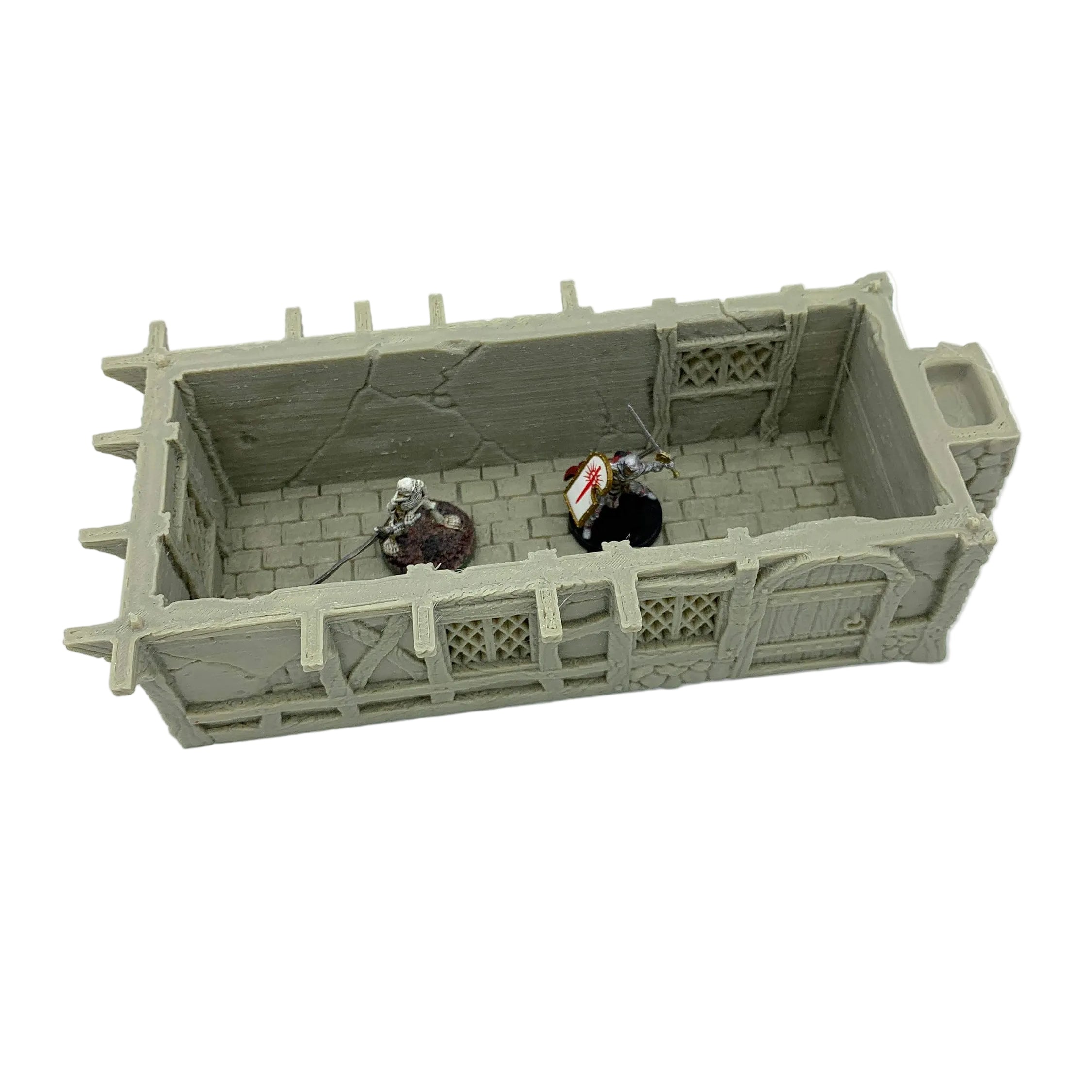 City Of Tarok - Medieval House 2 / 28mm Wargame / RPG 3d Printed Tabletop Terrain
