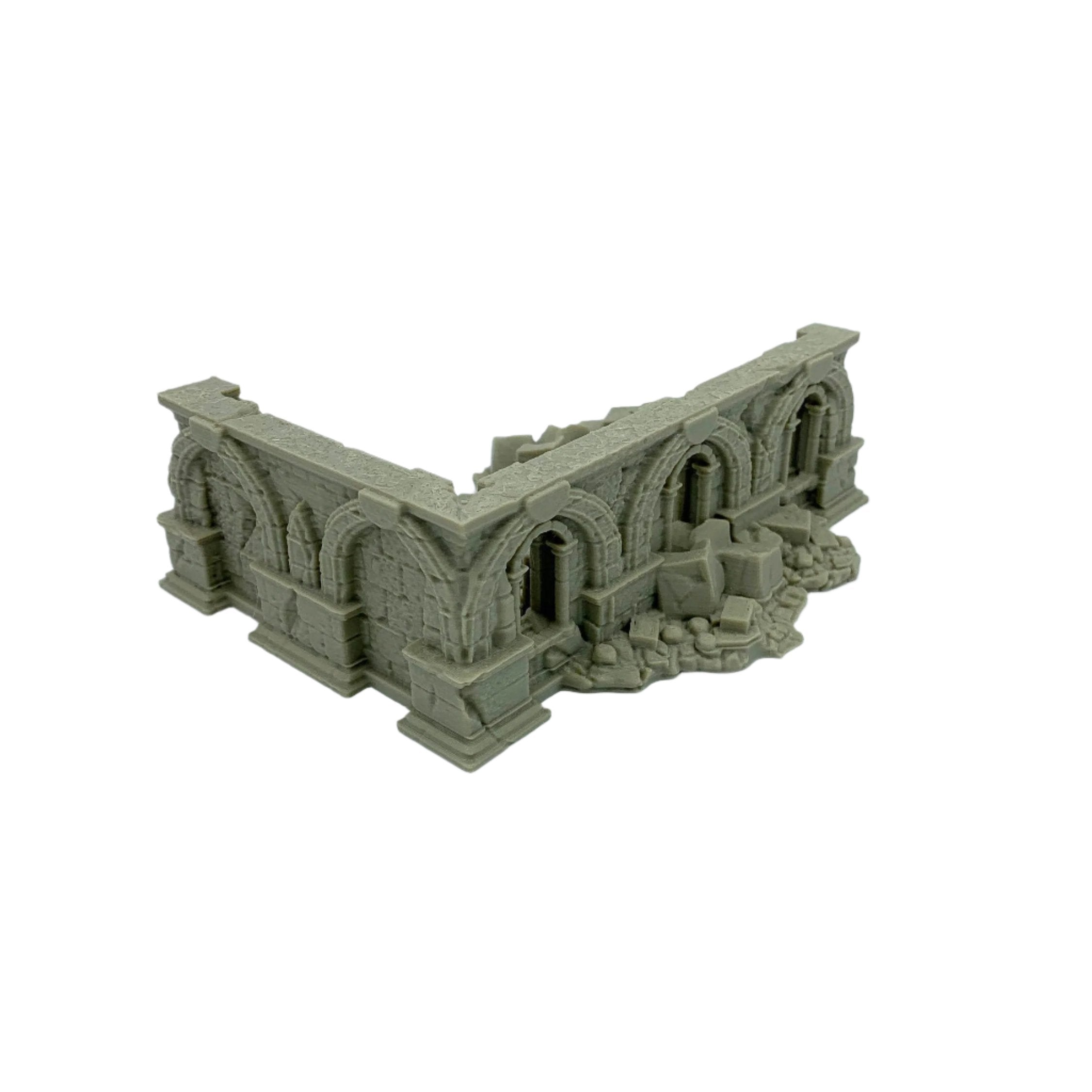 Stormguard - Ruined House 3 / 28mm Wargame / RPG 3d Printed Tabletop Wargaming Terrain