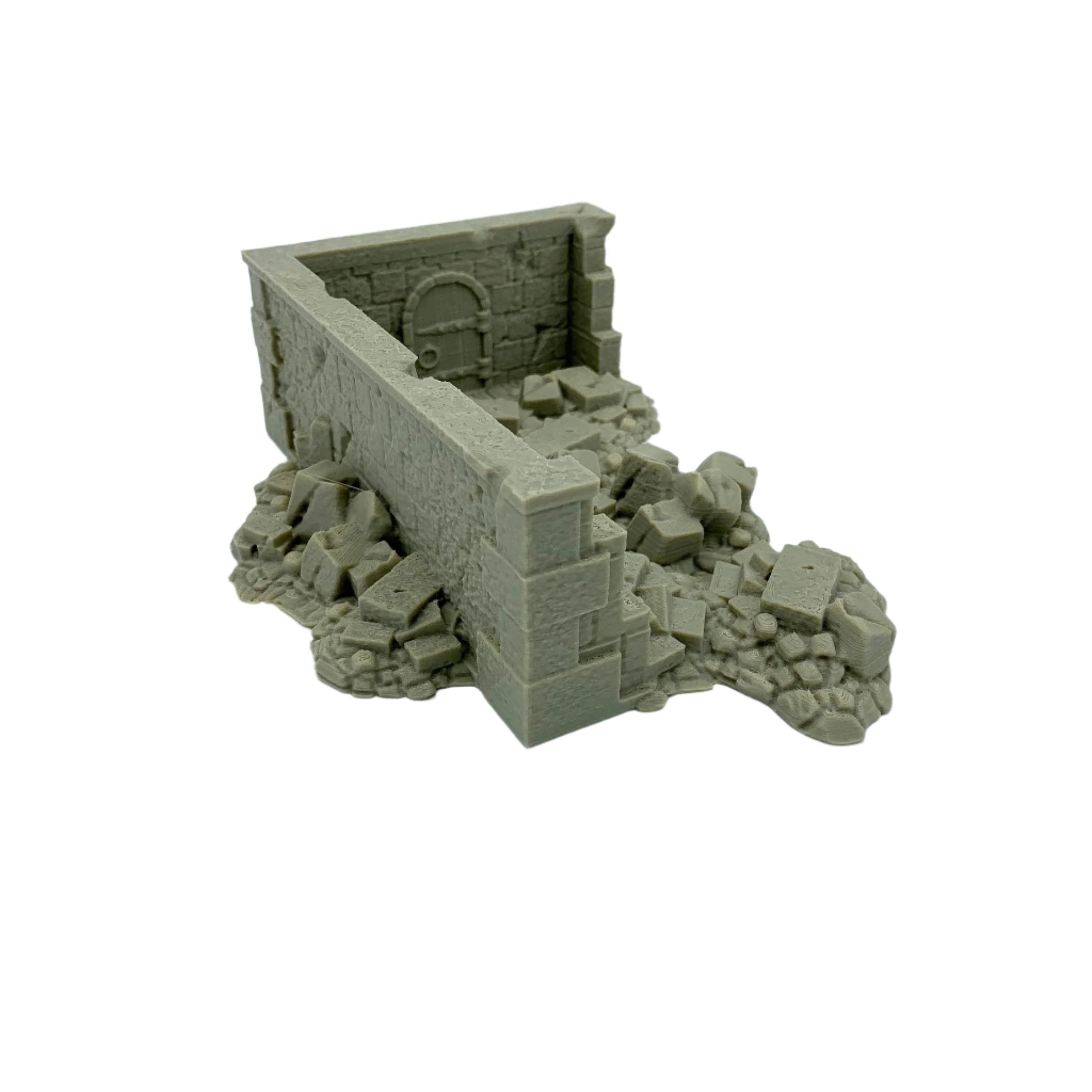 Stormguard - Ruined House 4 / 28mm Wargame / RPG 3d Printed Tabletop Wargaming Terrain