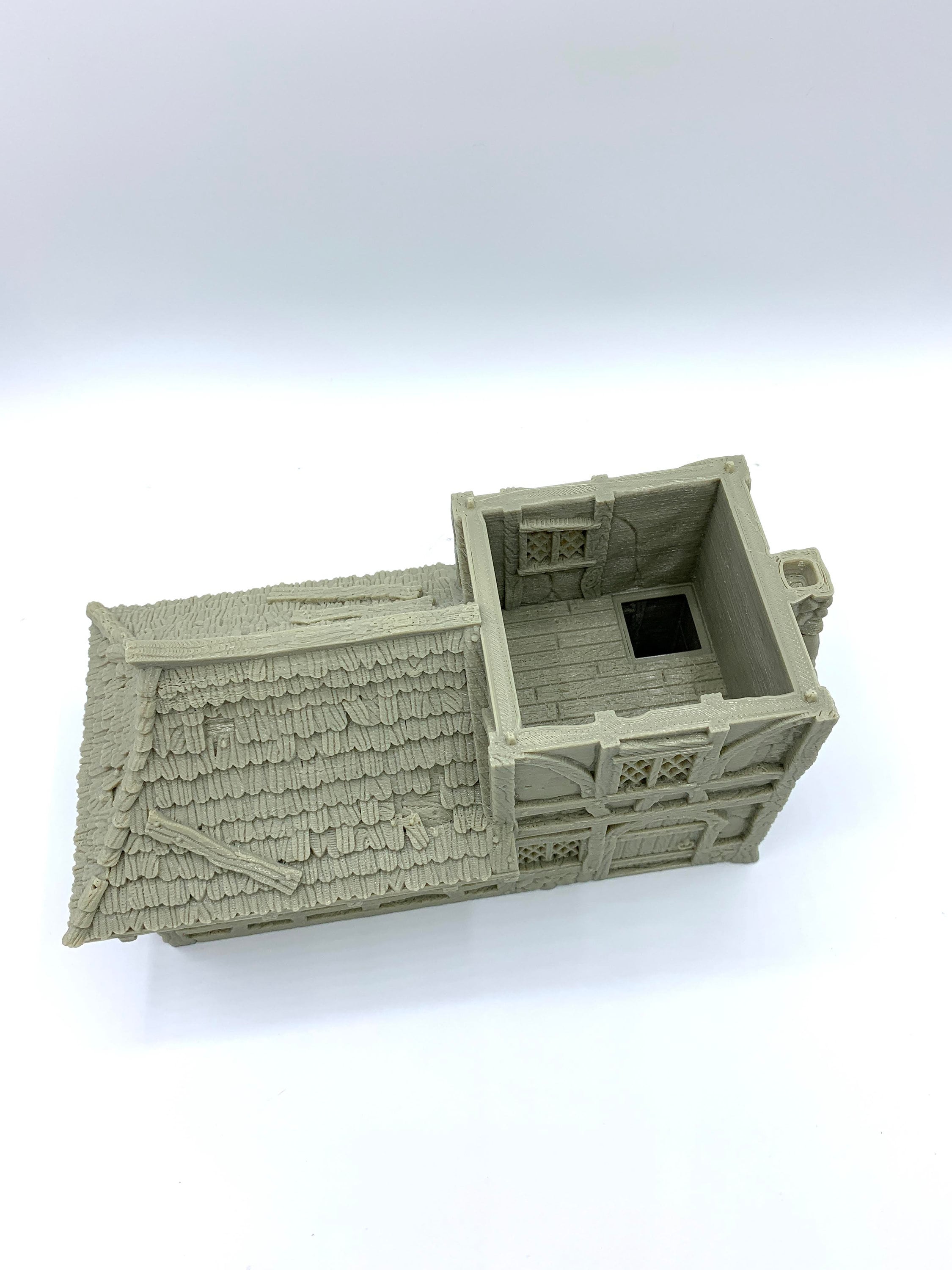 City Of Tarok - Medieval House 2 / 28mm Wargame / RPG 3d Printed Tabletop Terrain