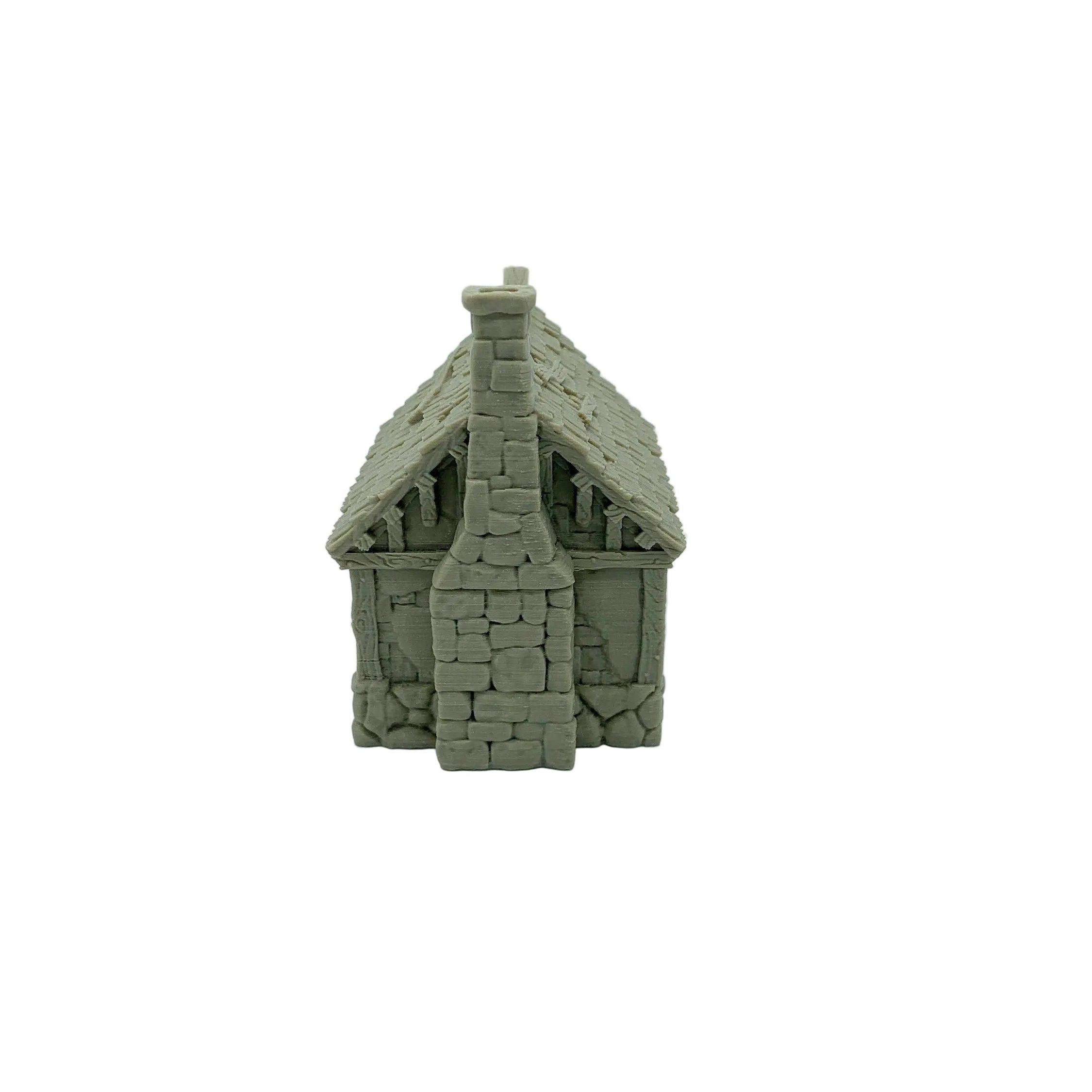 City Of Tarok - Medieval House 1 / 28mm Wargame / RPG 3d Printed Tabletop Terrain