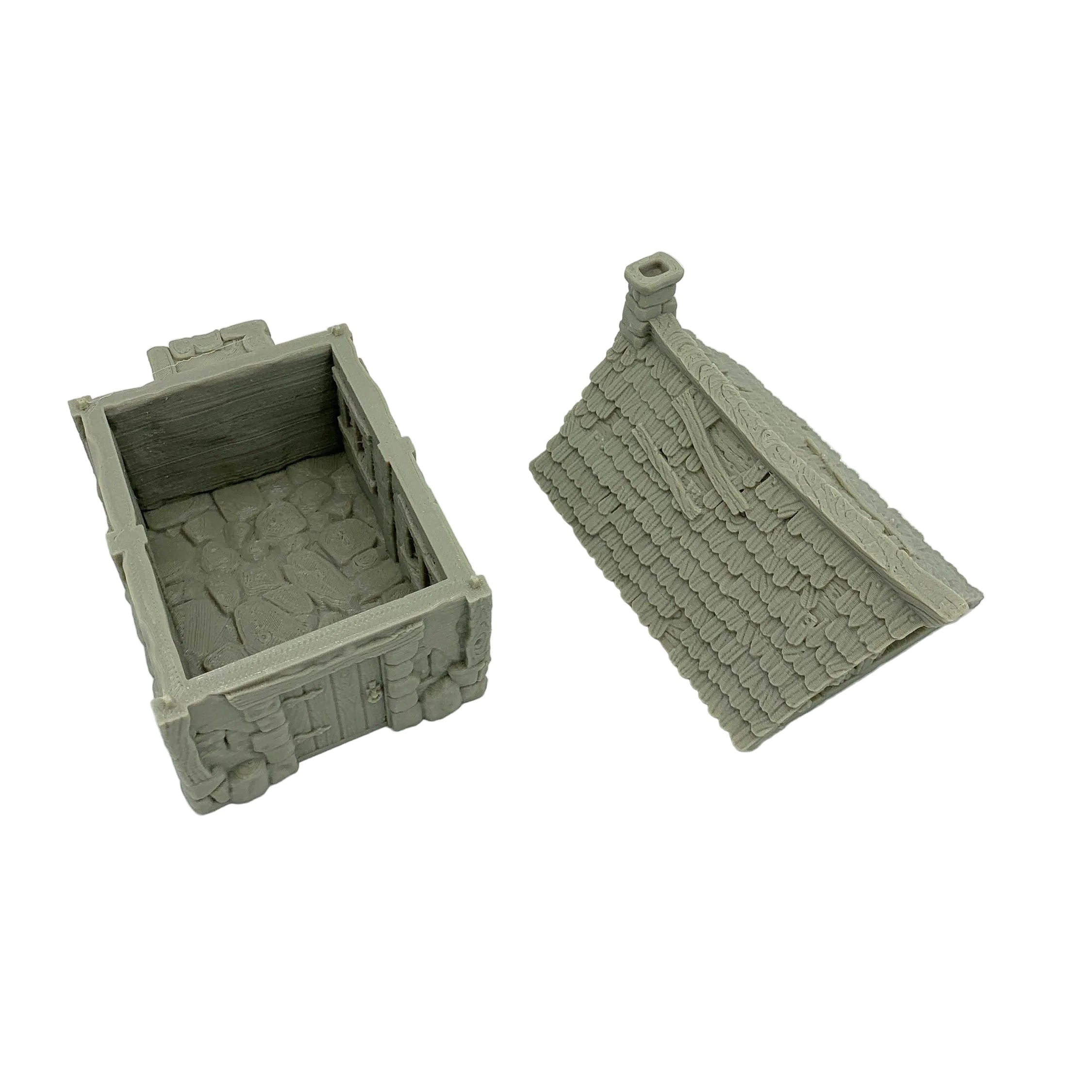 City Of Tarok - Medieval House 1 / 28mm Wargame / RPG 3d Printed Tabletop Terrain