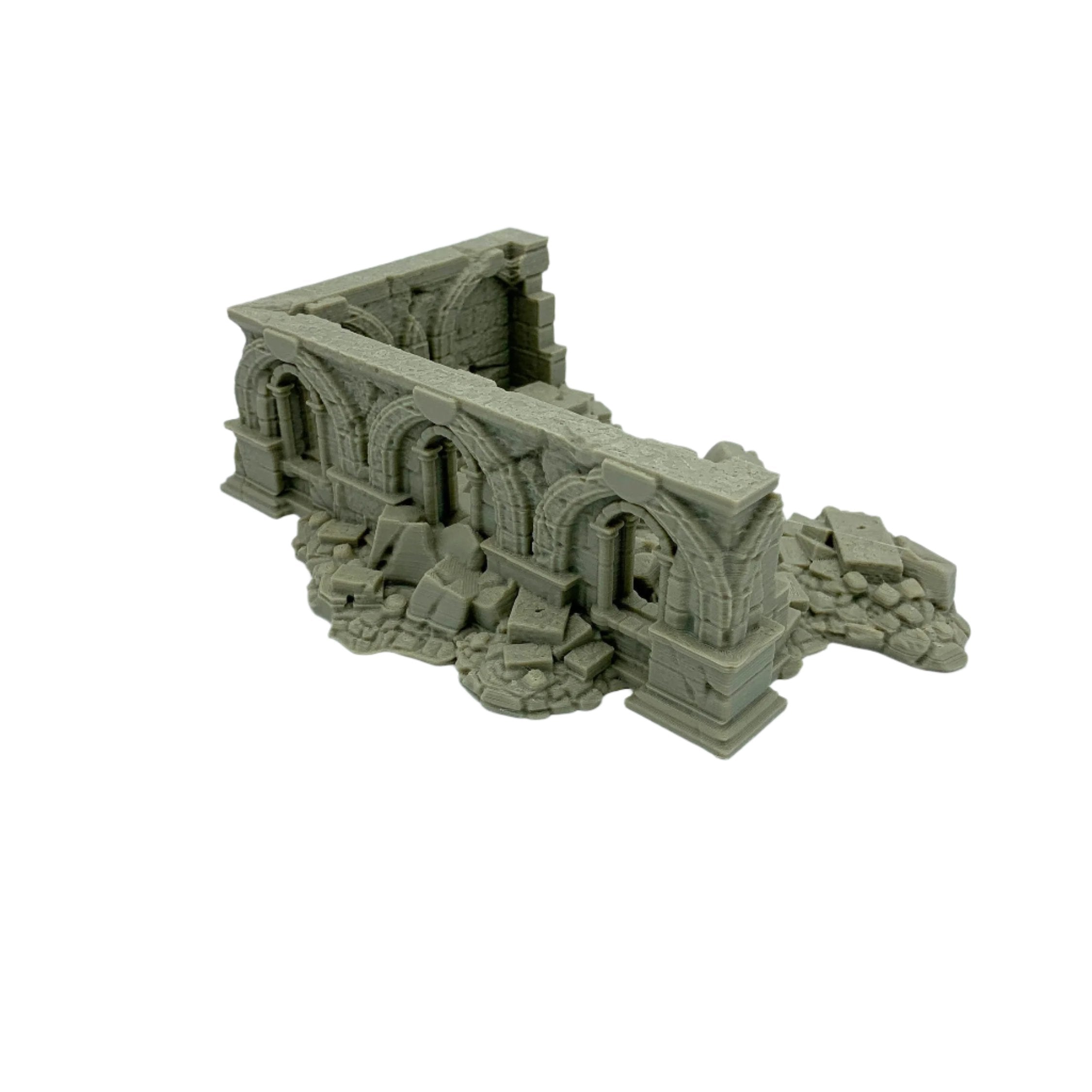 Stormguard - Ruined House 3 / 28mm Wargame / RPG 3d Printed Tabletop Wargaming Terrain