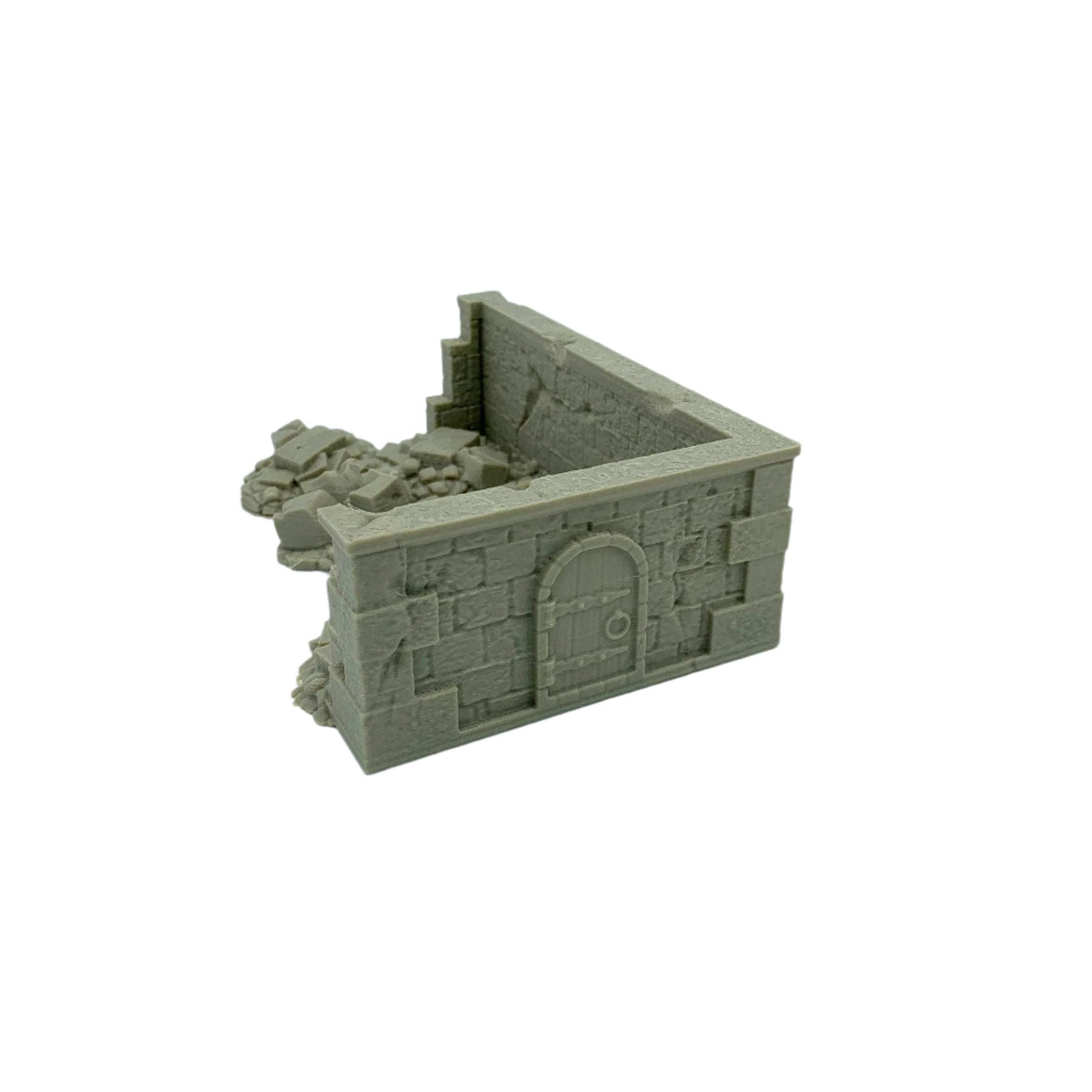 Stormguard - Ruined House 4 / 28mm Wargame / RPG 3d Printed Tabletop Wargaming Terrain