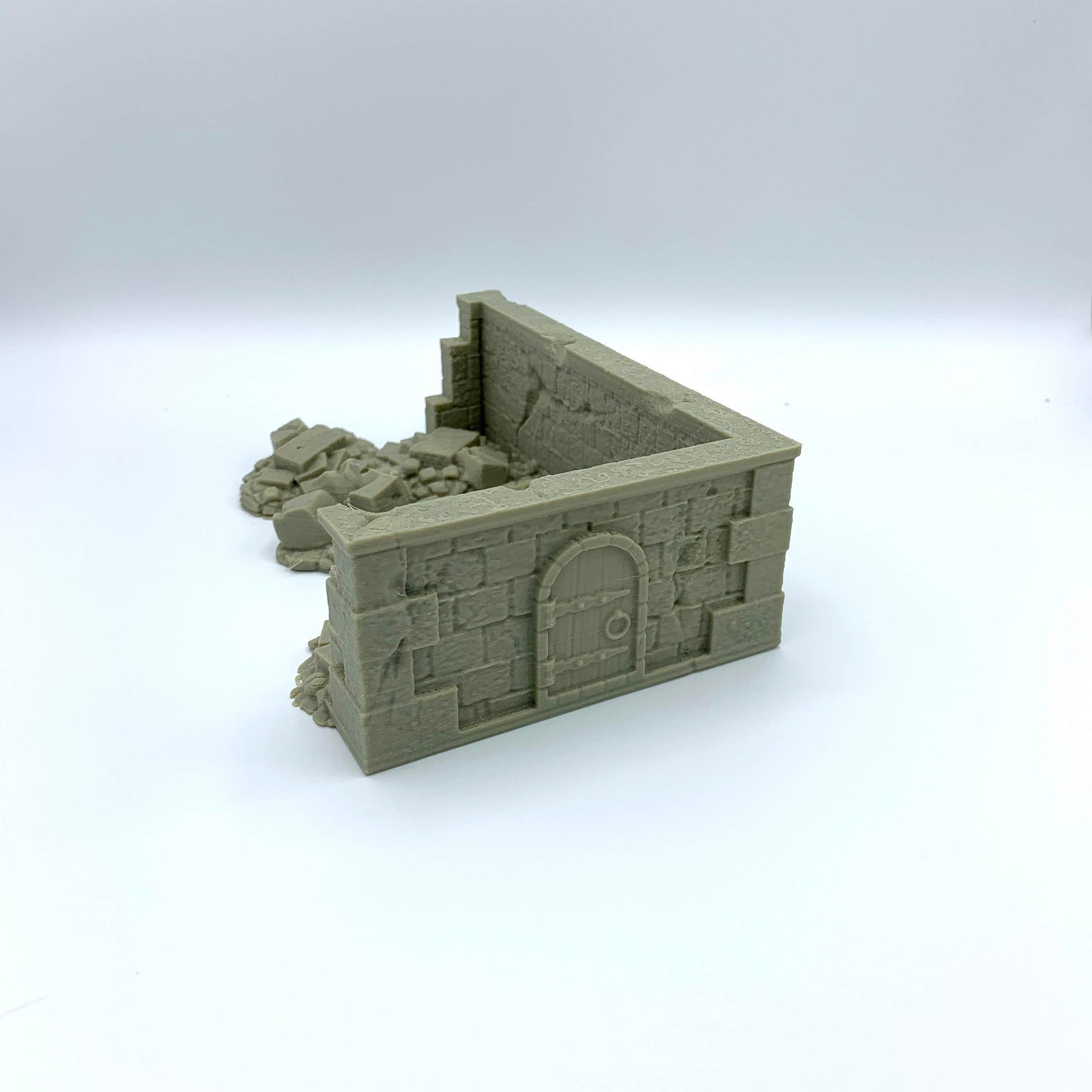 Stormguard - Ruined House 4 / 28mm Wargame / RPG 3d Printed Tabletop Wargaming Terrain