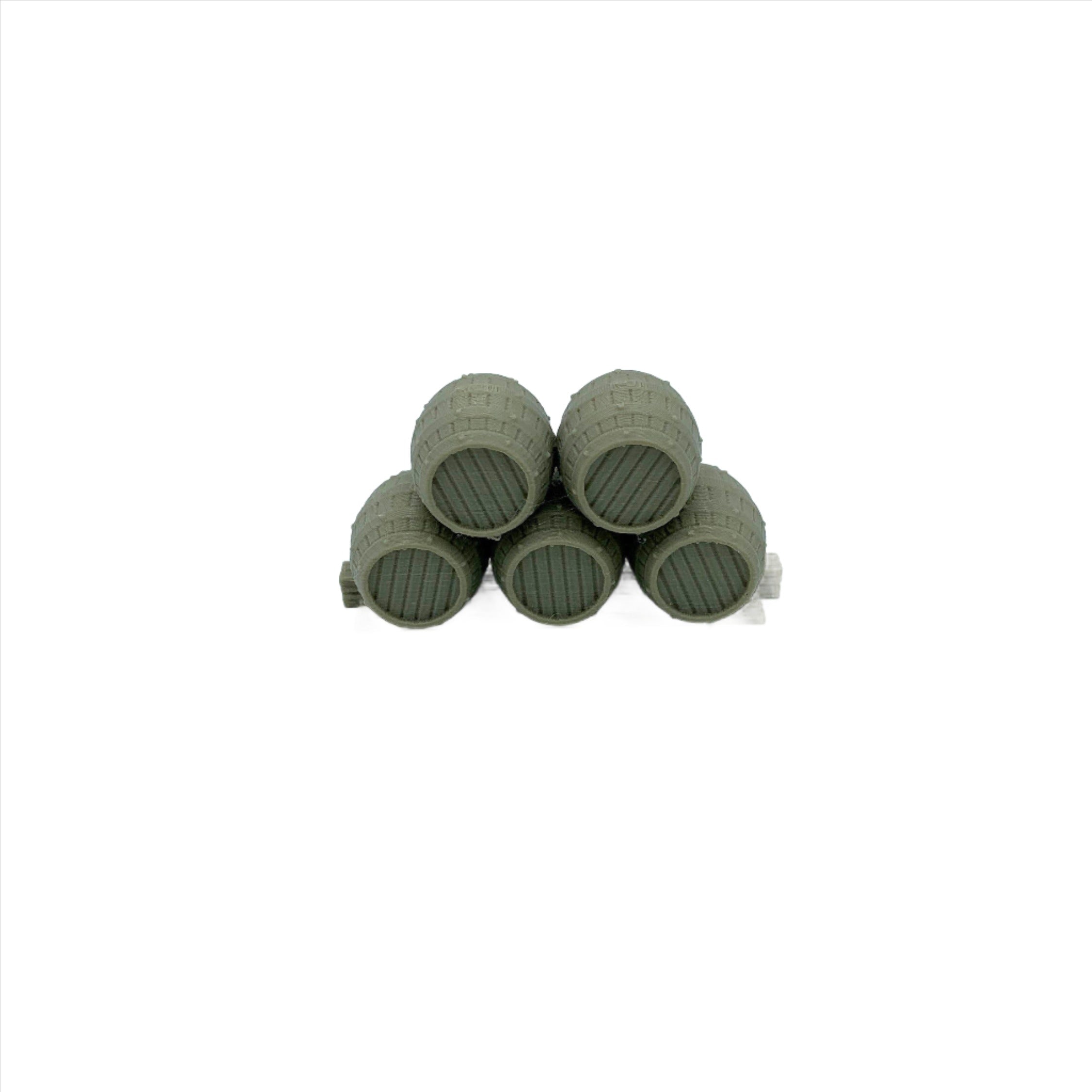 Stormguard - Barrels and Crates Scatter Terrain / 28mm Wargame / RPG 3d Printed Tabletop Wargaming Terrain