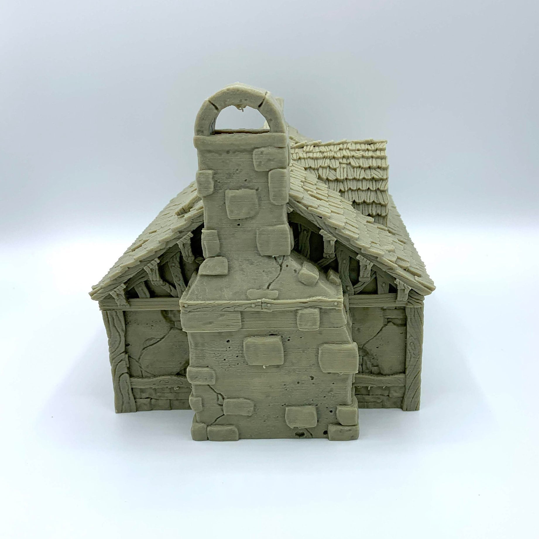 City Of Tarok - Medieval Cottage 1 / 28mm Wargame / RPG 3d Printed Tabletop Terrain