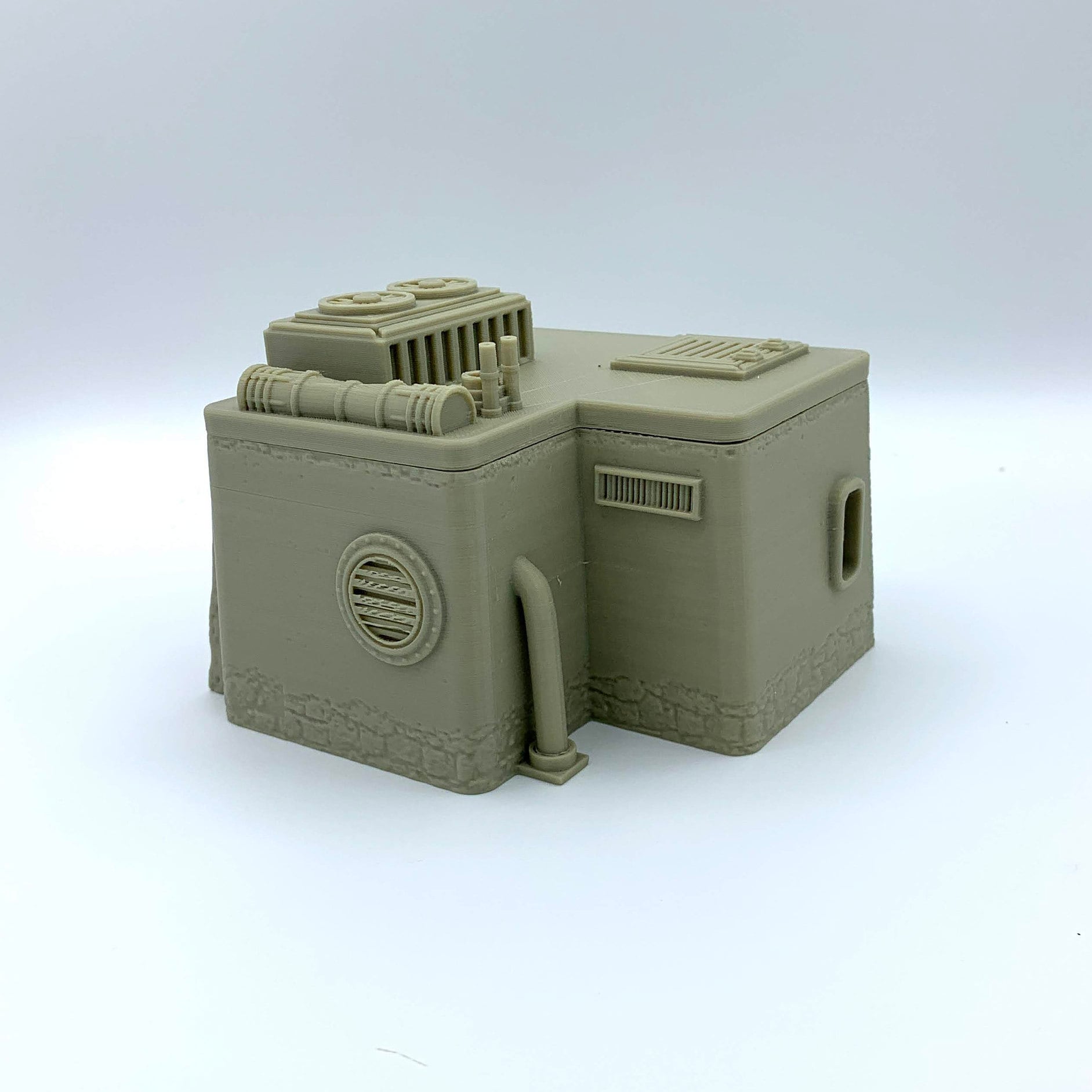 Desert Town House 'C' /SW Legion / Warhammer 40K / 3d Printed Compatible Terrain / Corvus Games Terrain Licensed Printer