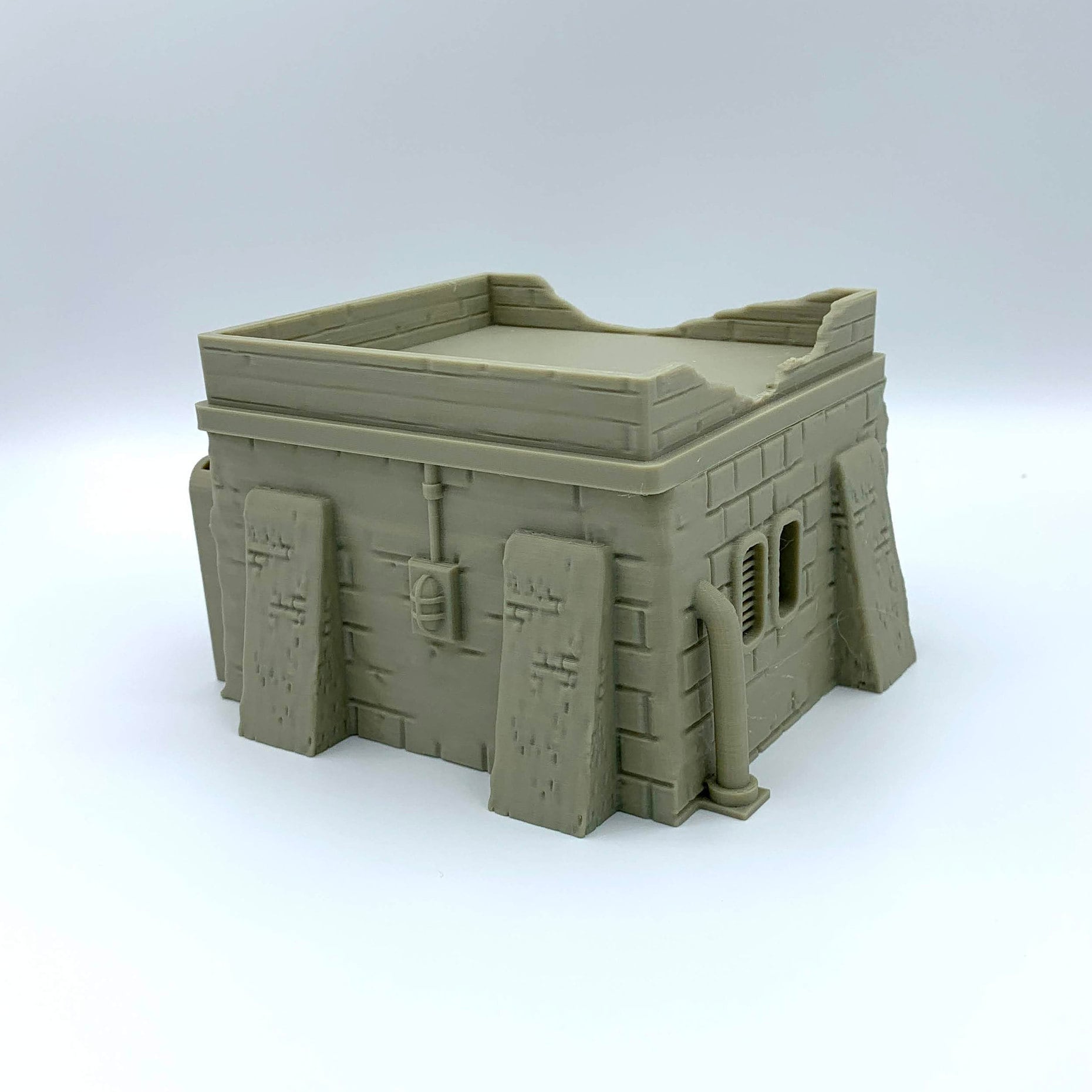 Desert Town House 'B' /Star Wars Legion / Warhammer 40K / 3d Printed Compatible Terrain / Corvus Games Terrain Licensed Printer