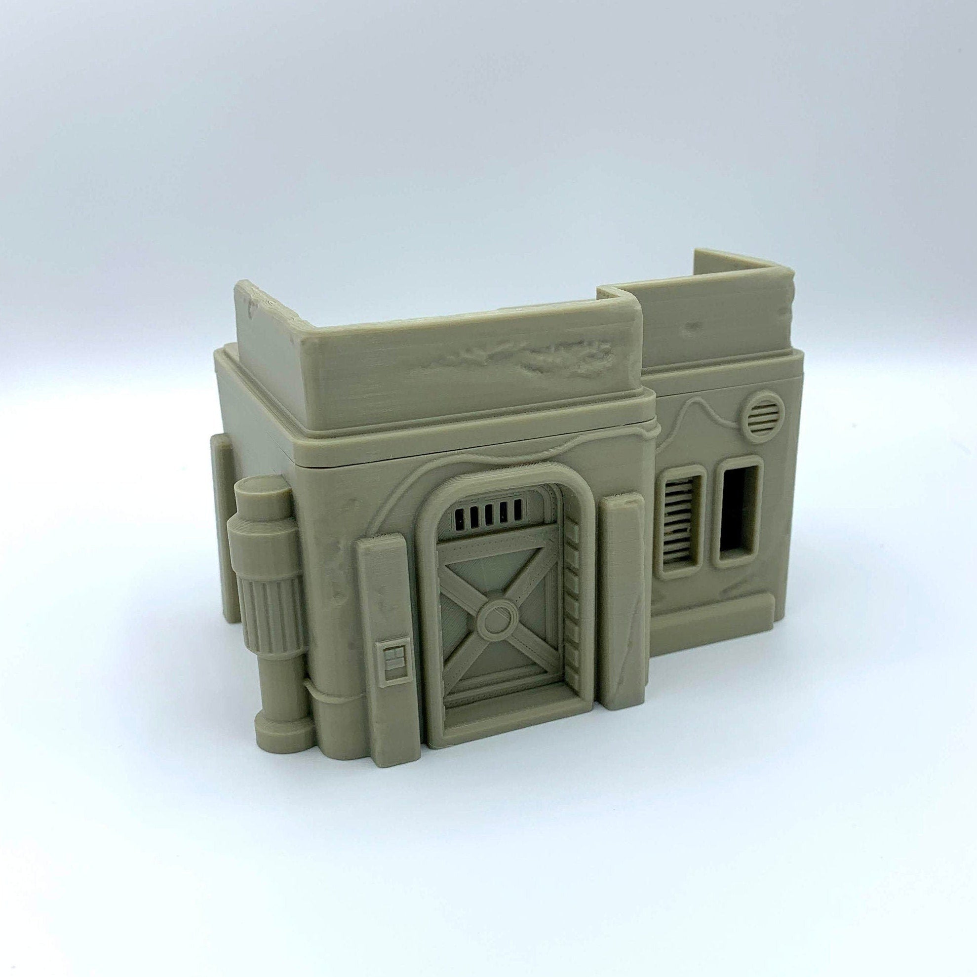 Desert Town House 'D' /SW Legion / Warhammer 40K / 3d Printed Compatible Terrain / Corvus Games Terrain Licensed Printer