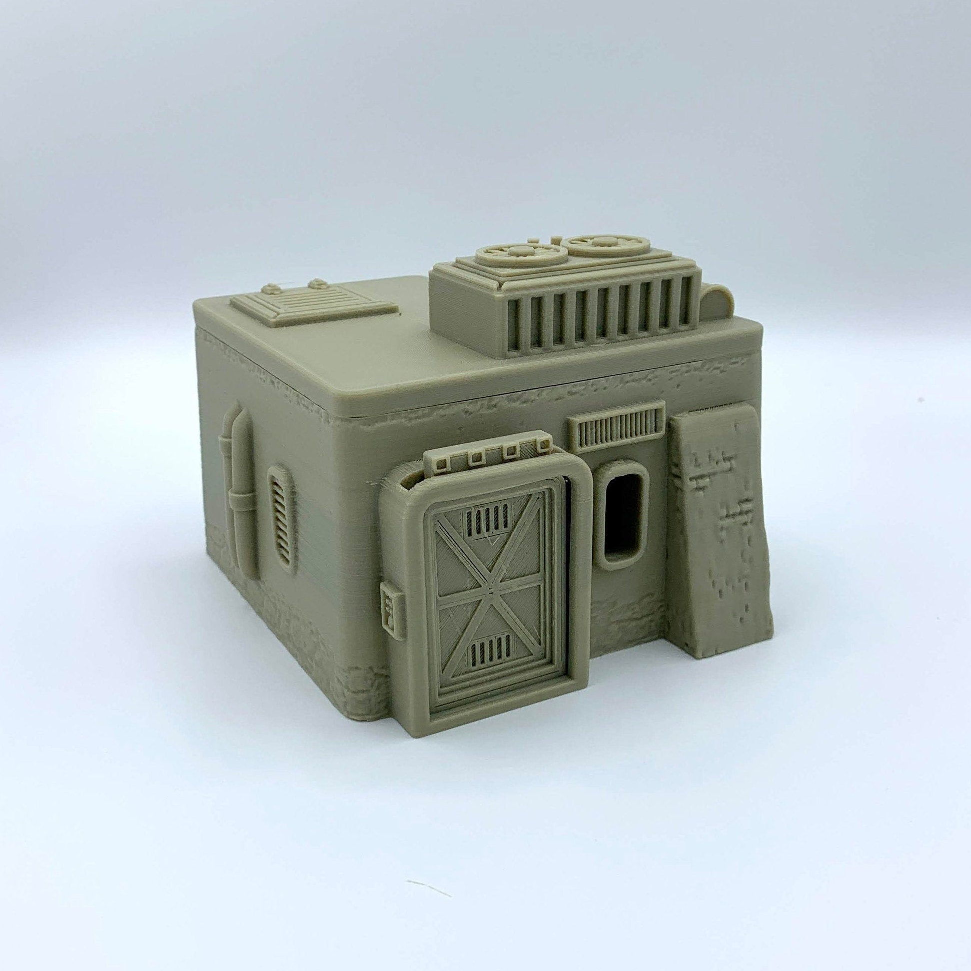 Desert Town House 'C' /SW Legion / Warhammer 40K / 3d Printed Compatible Terrain / Corvus Games Terrain Licensed Printer