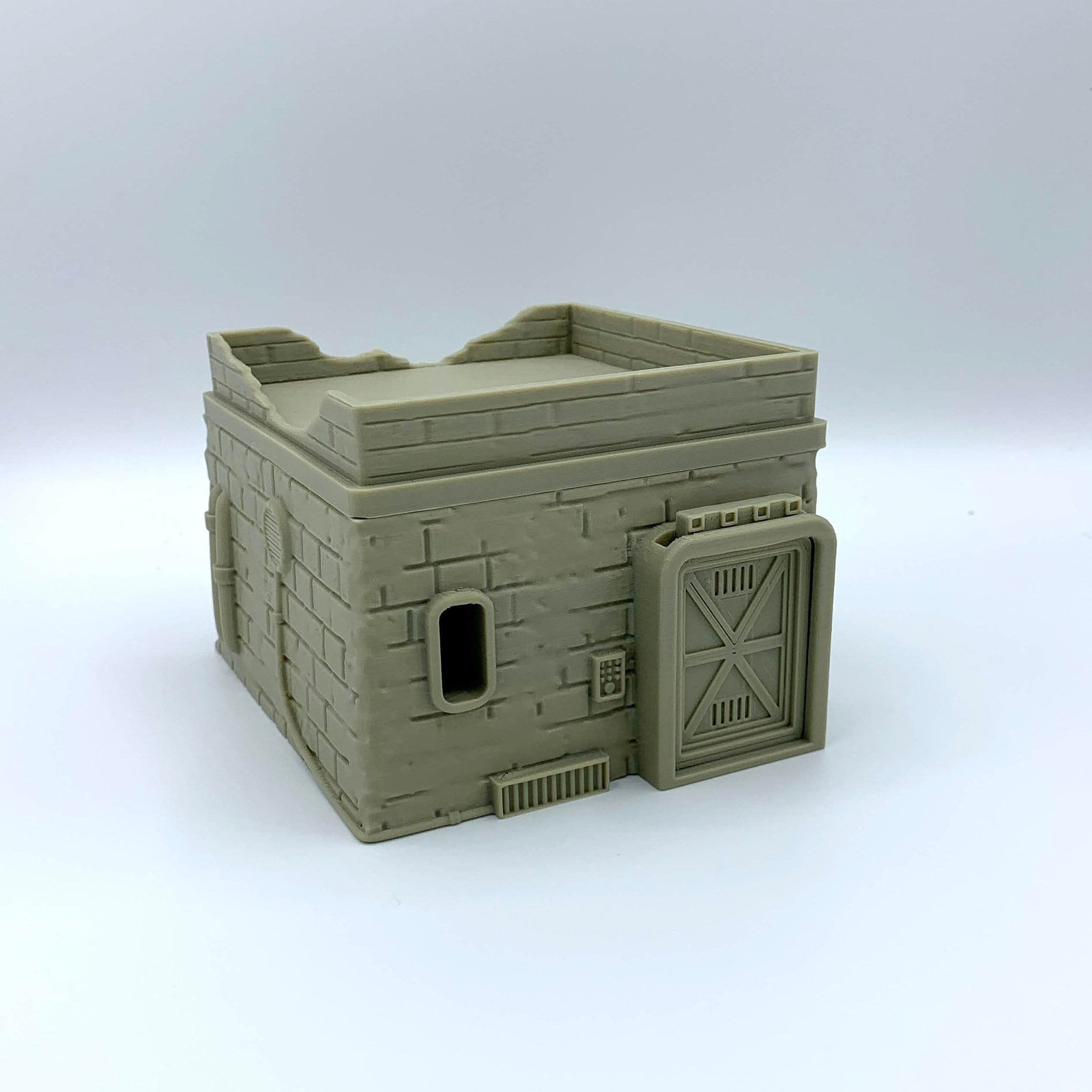 Desert Town House 'B' /Star Wars Legion / Warhammer 40K / 3d Printed Compatible Terrain / Corvus Games Terrain Licensed Printer