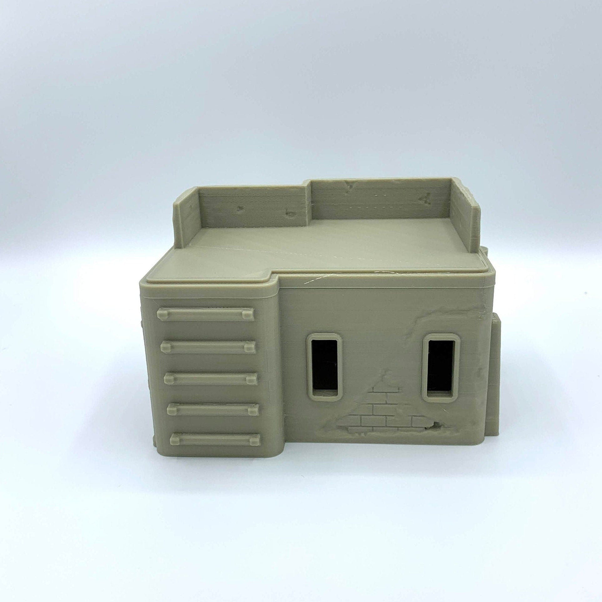 Desert Town House 'D' /SW Legion / Warhammer 40K / 3d Printed Compatible Terrain / Corvus Games Terrain Licensed Printer