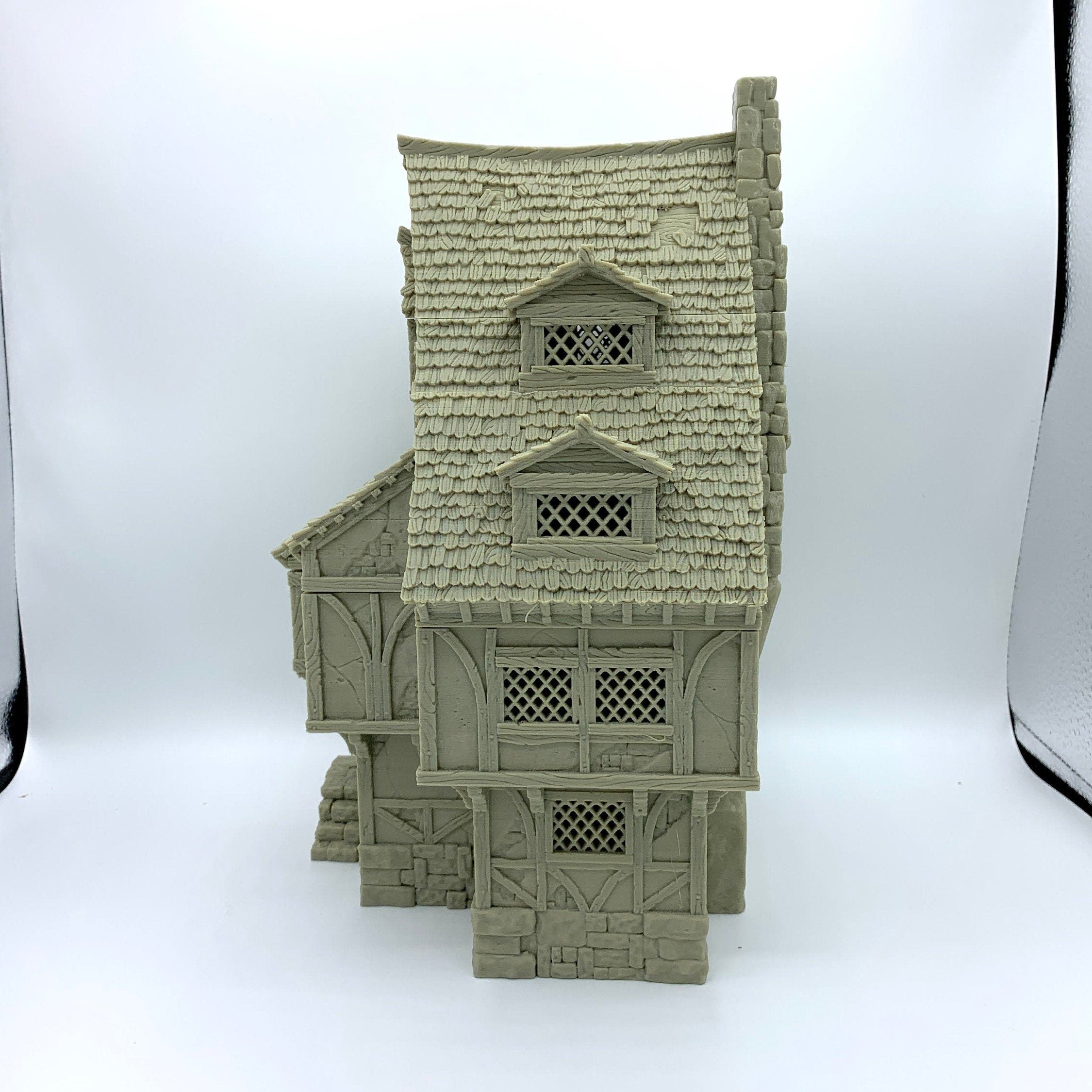 City Of Tarok - Large House 1 / 28mm Wargame / RPG 3d Printed Tabletop Terrain