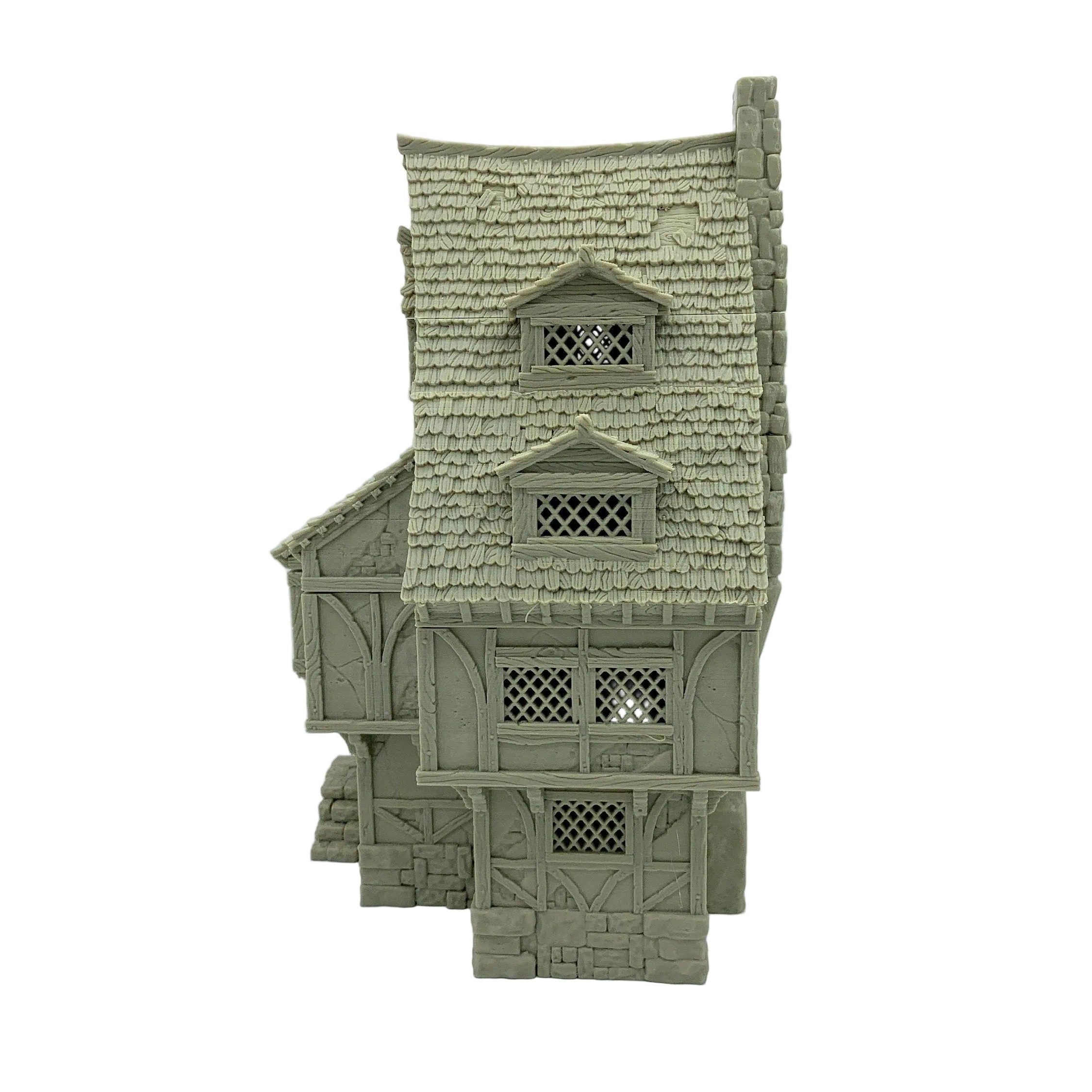 City Of Tarok - Large House 1 / 28mm Wargame / RPG 3d Printed Tabletop Terrain