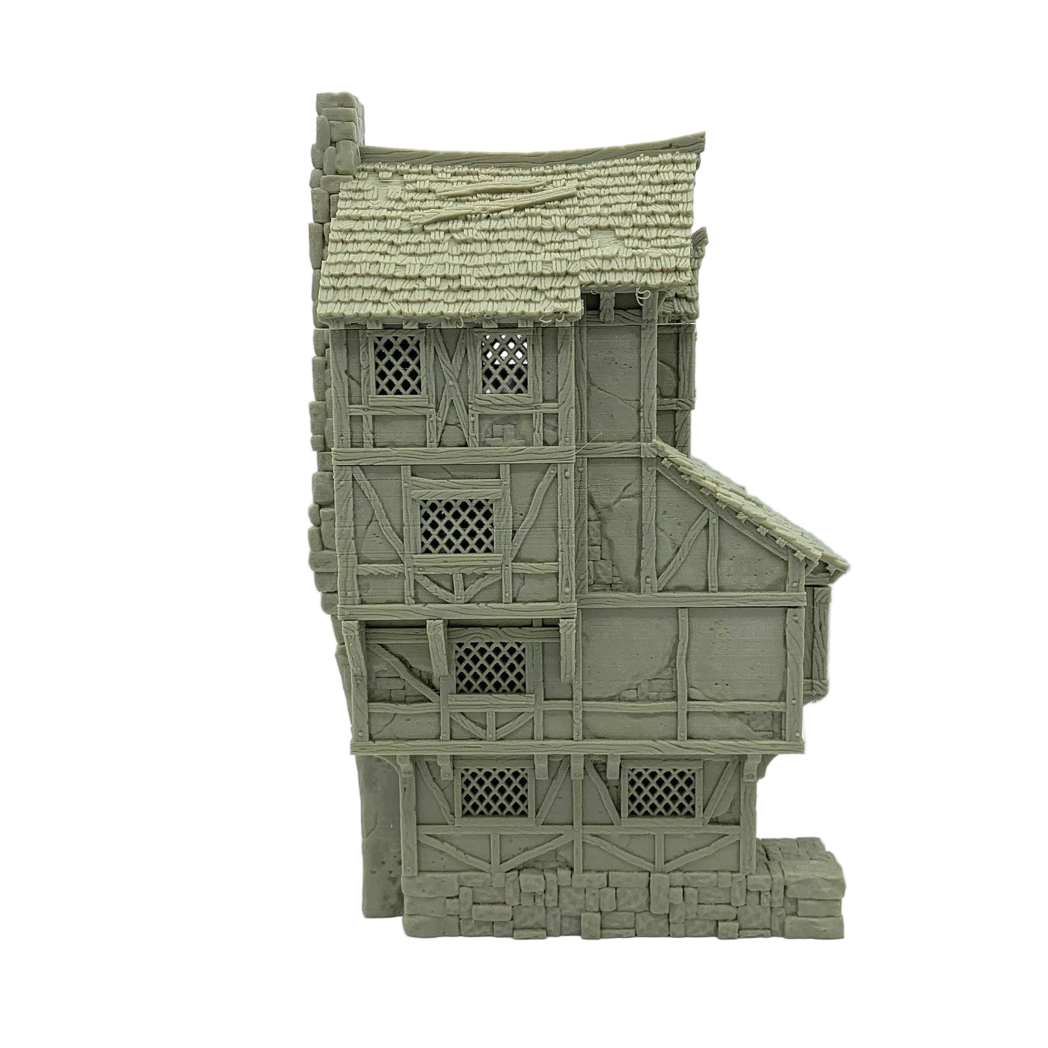 City Of Tarok - Large House 1 / 28mm Wargame / RPG 3d Printed Tabletop Terrain