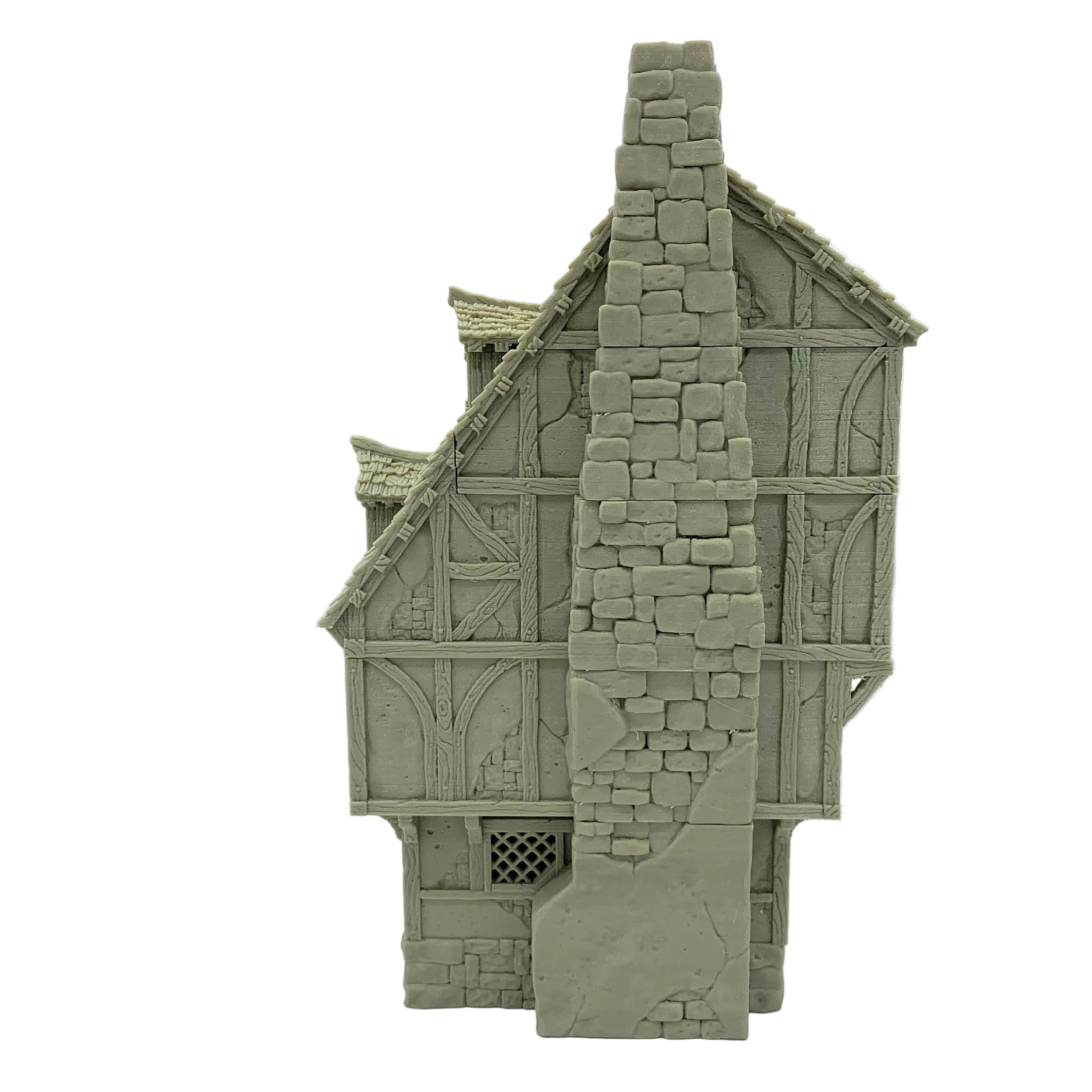 City Of Tarok - Large House 1 / 28mm Wargame / RPG 3d Printed Tabletop Terrain