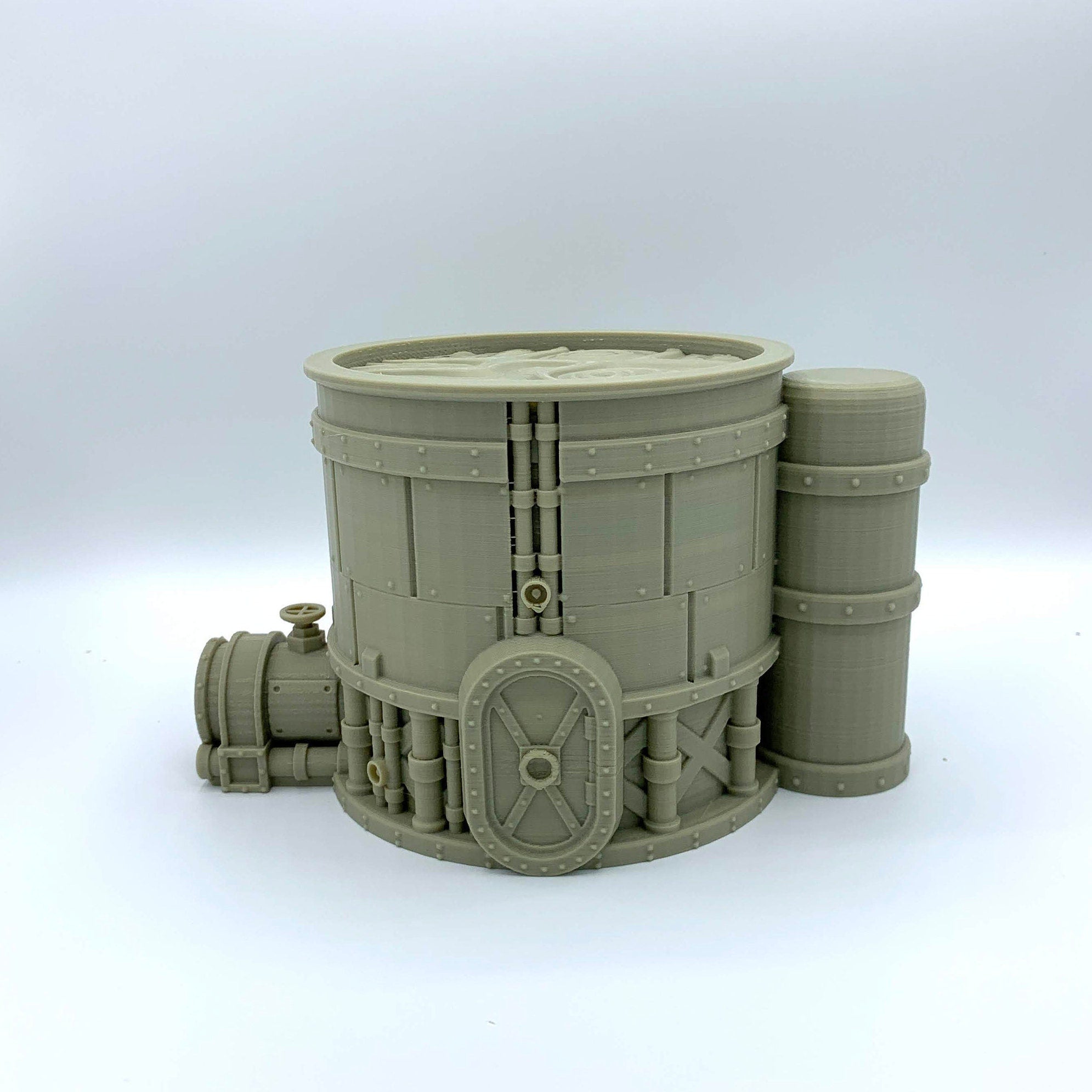 CP Chem Tank 2 / 40mm Crisis Protocol Compatible / Modern /3d Printed Compatible Terrain / Corvus Games Terrain Licensed Printer