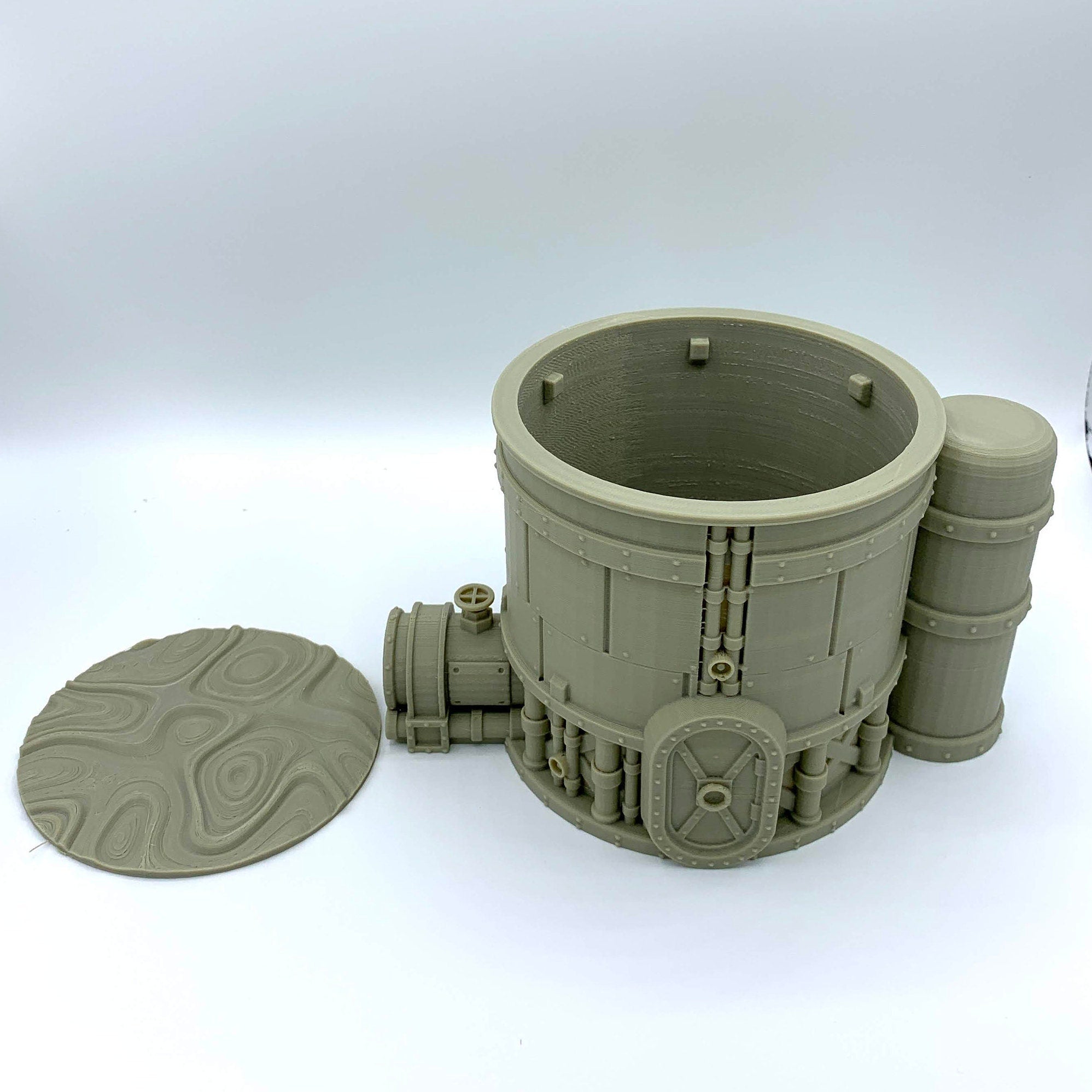 CP Chem Tank 2 / 40mm Crisis Protocol Compatible / Modern /3d Printed Compatible Terrain / Corvus Games Terrain Licensed Printer