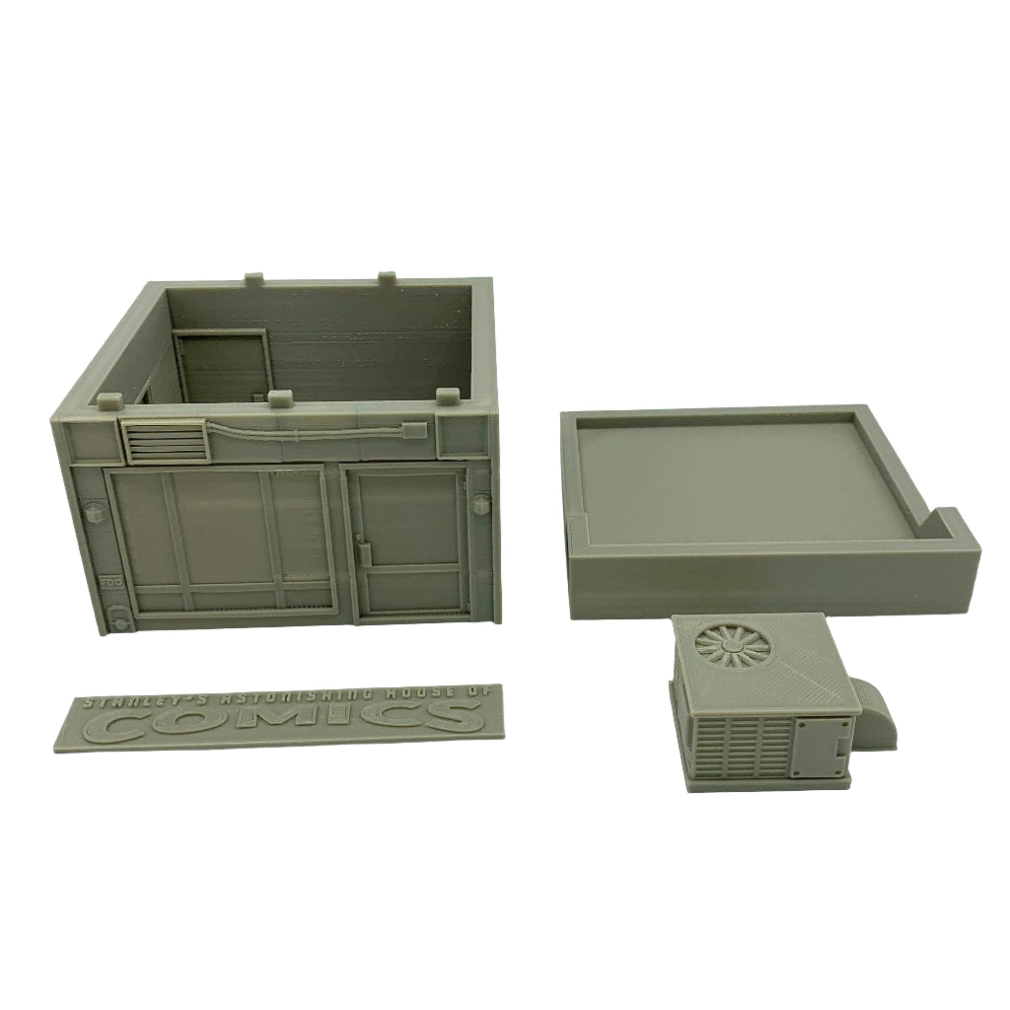 3d Printed Comic Book Store / Crisis Protocol Compatible Option / Corvus Games Terrain Licensed Printer / Print to Order