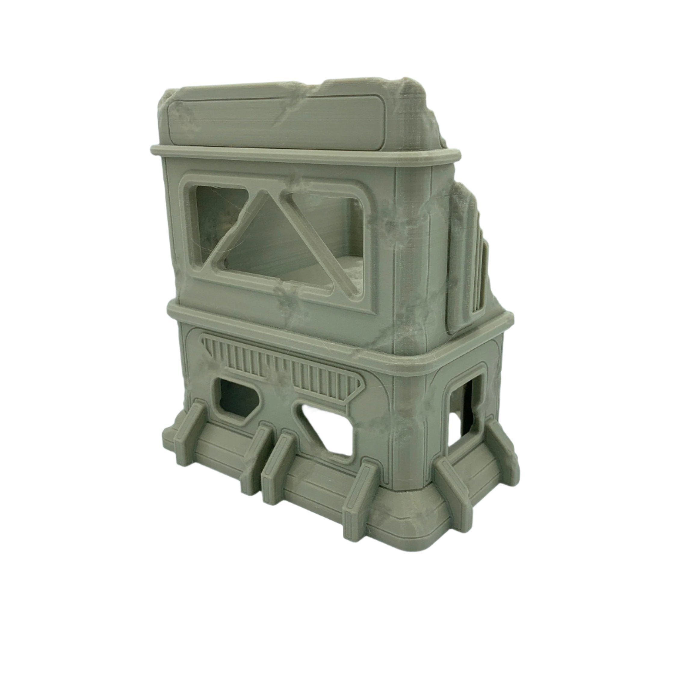 3d Printed Sci-Fi Urban Ruin #5 / Imperial Terrain Licensed On-Line Printer / Print to Order
