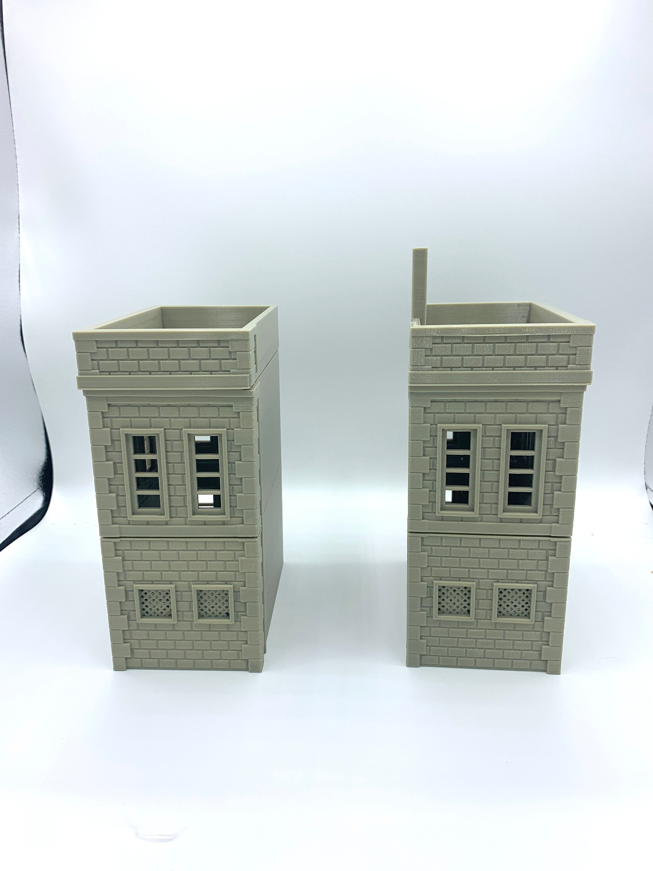 3d Printed Police Station / Crisis Protocol Compatible Option / Corvus Games Terrain Licensed Printer / Print to Order