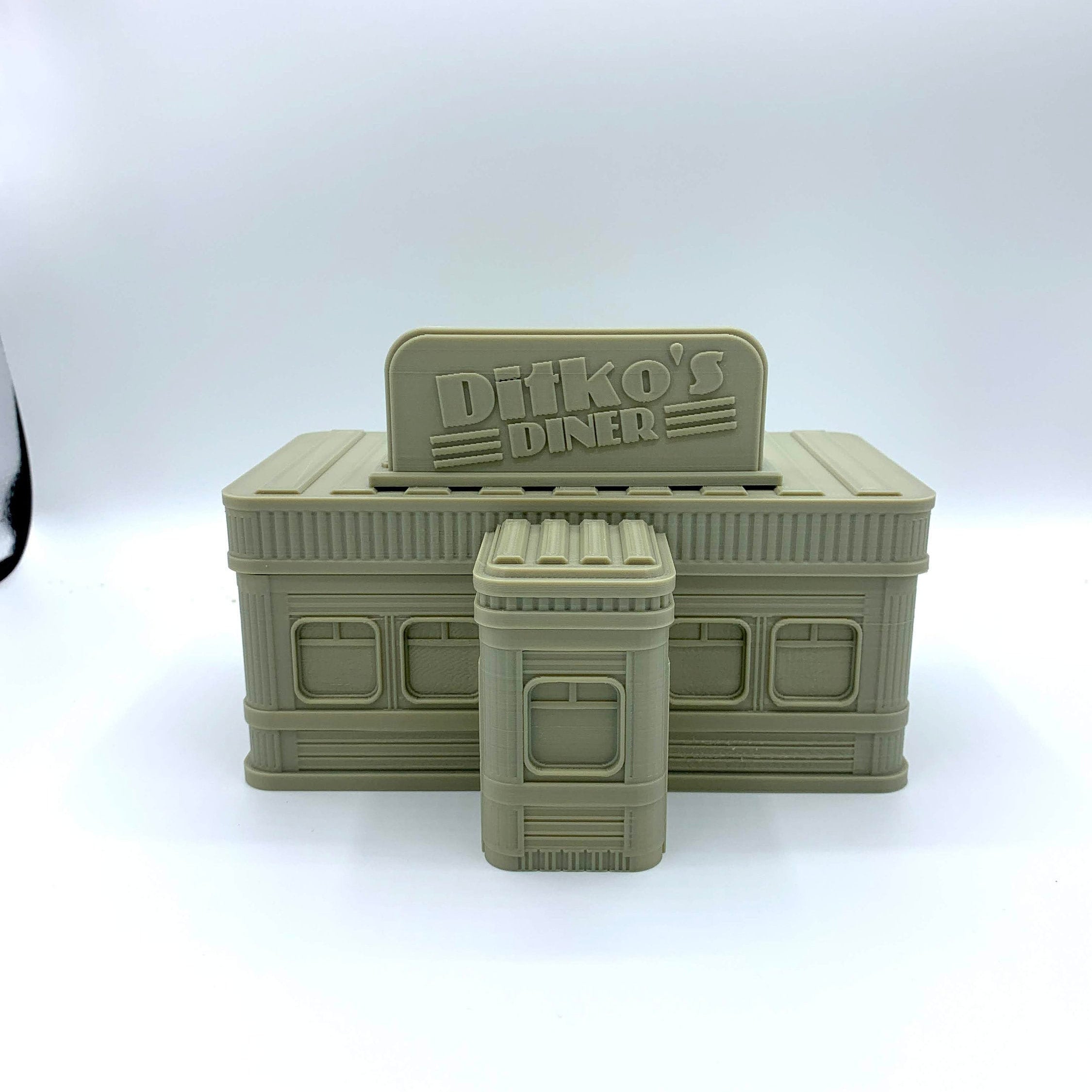 Diner 2 / Crisis Protocol Compatible Option / Corvus Games Terrain Licensed Printer / 3d Printed to Order