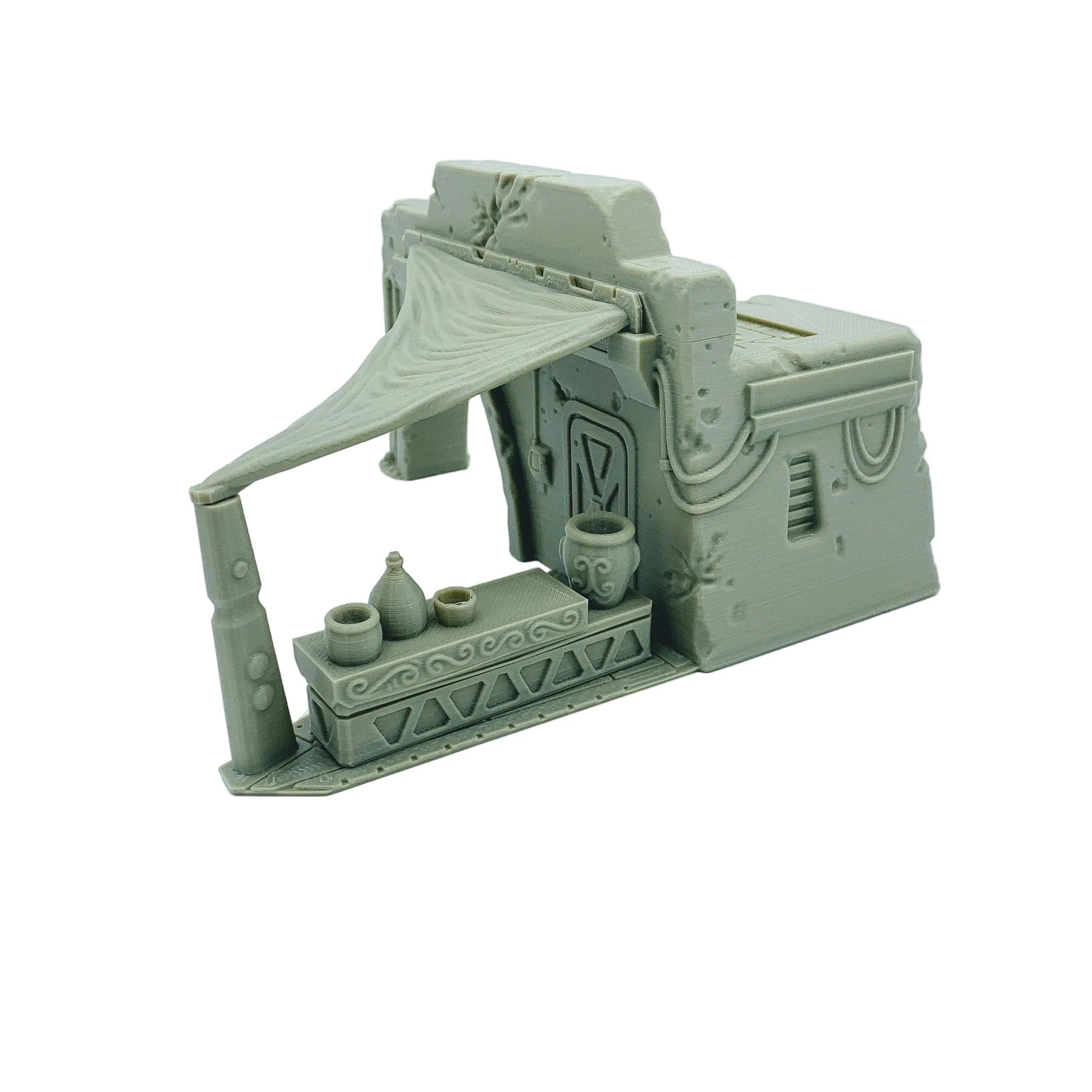 Outpost Bazaar by Jesús Labiano / Licensed On-Line Printer / Print to Order