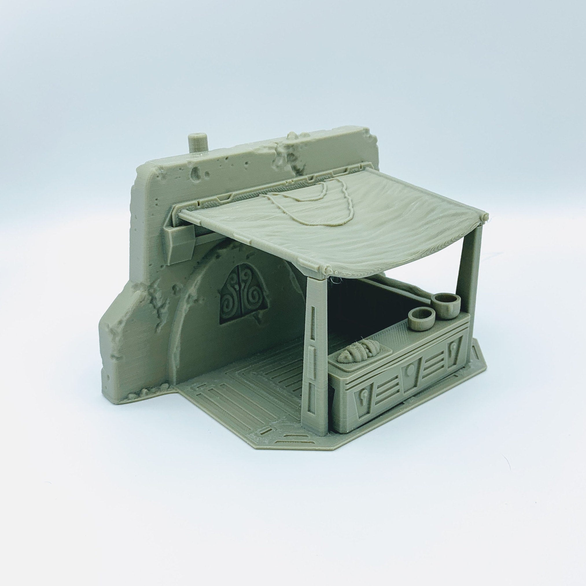 Outpost Bazaar by Jesús Labiano / Licensed On-Line Printer / Print to Order