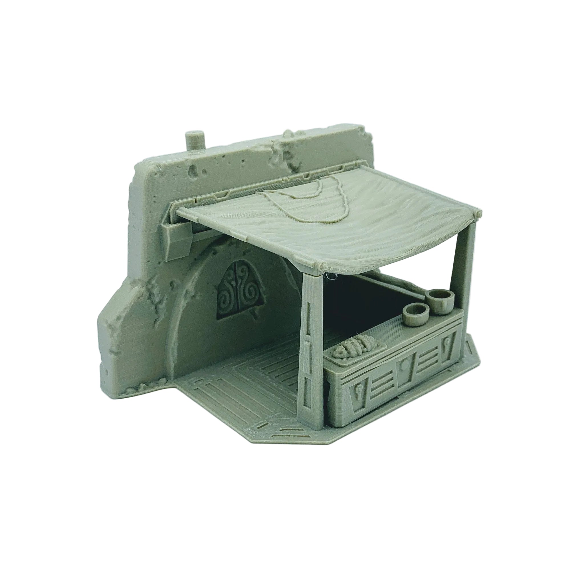 Outpost Bazaar by Jesús Labiano / Licensed On-Line Printer / Print to Order