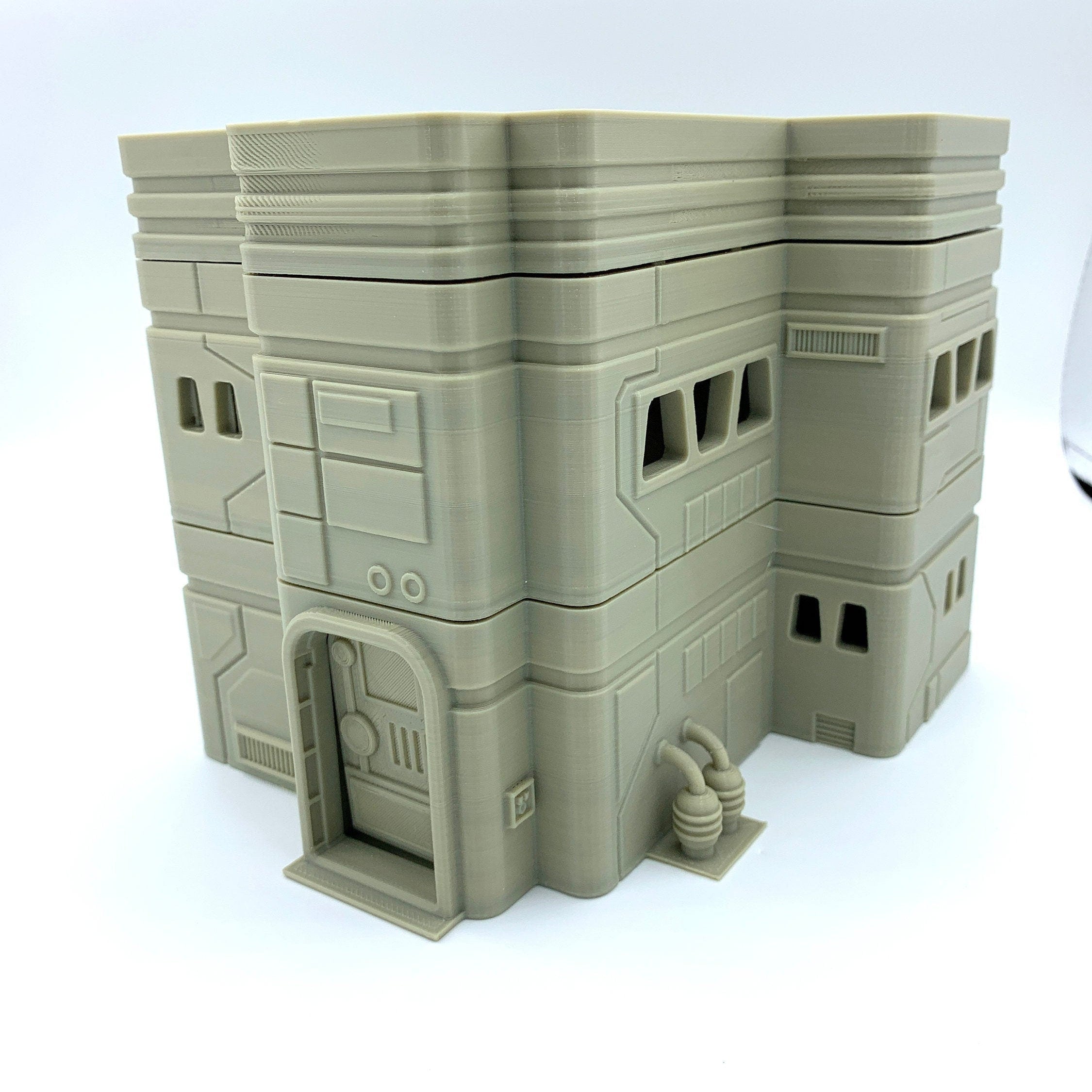 3d Printed SW Medium House 3 Legion/ Shatterpoint Compatible Terrain / Corvus Games Terrain Licensed Printer