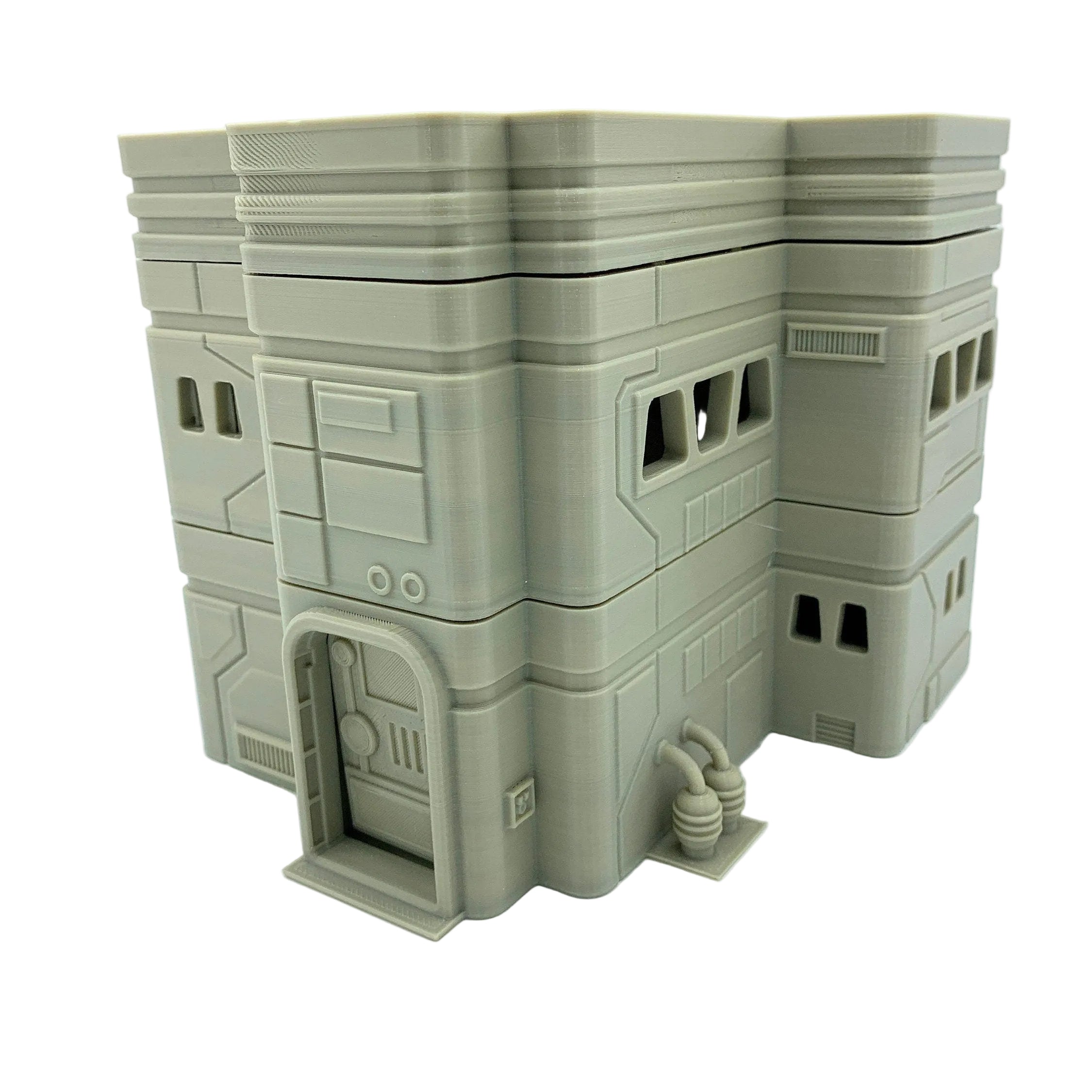 3d Printed SW Medium House 3 Legion/ Shatterpoint Compatible Terrain / Corvus Games Terrain Licensed Printer