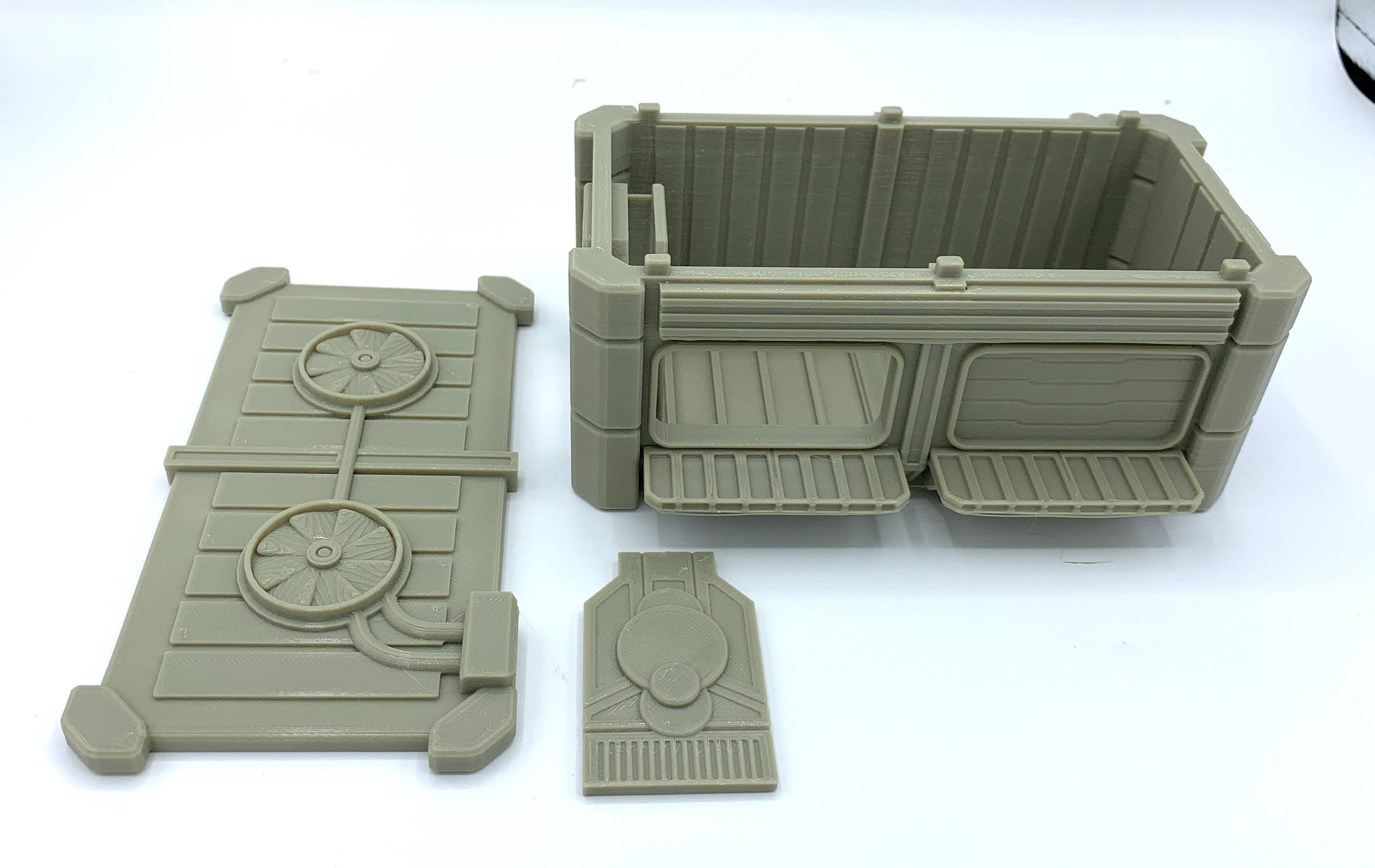 MidRim City Food Stand / SW Legion / Shatterpoint Compatible Terrain / Corvus Games Terrain Licensed Printer