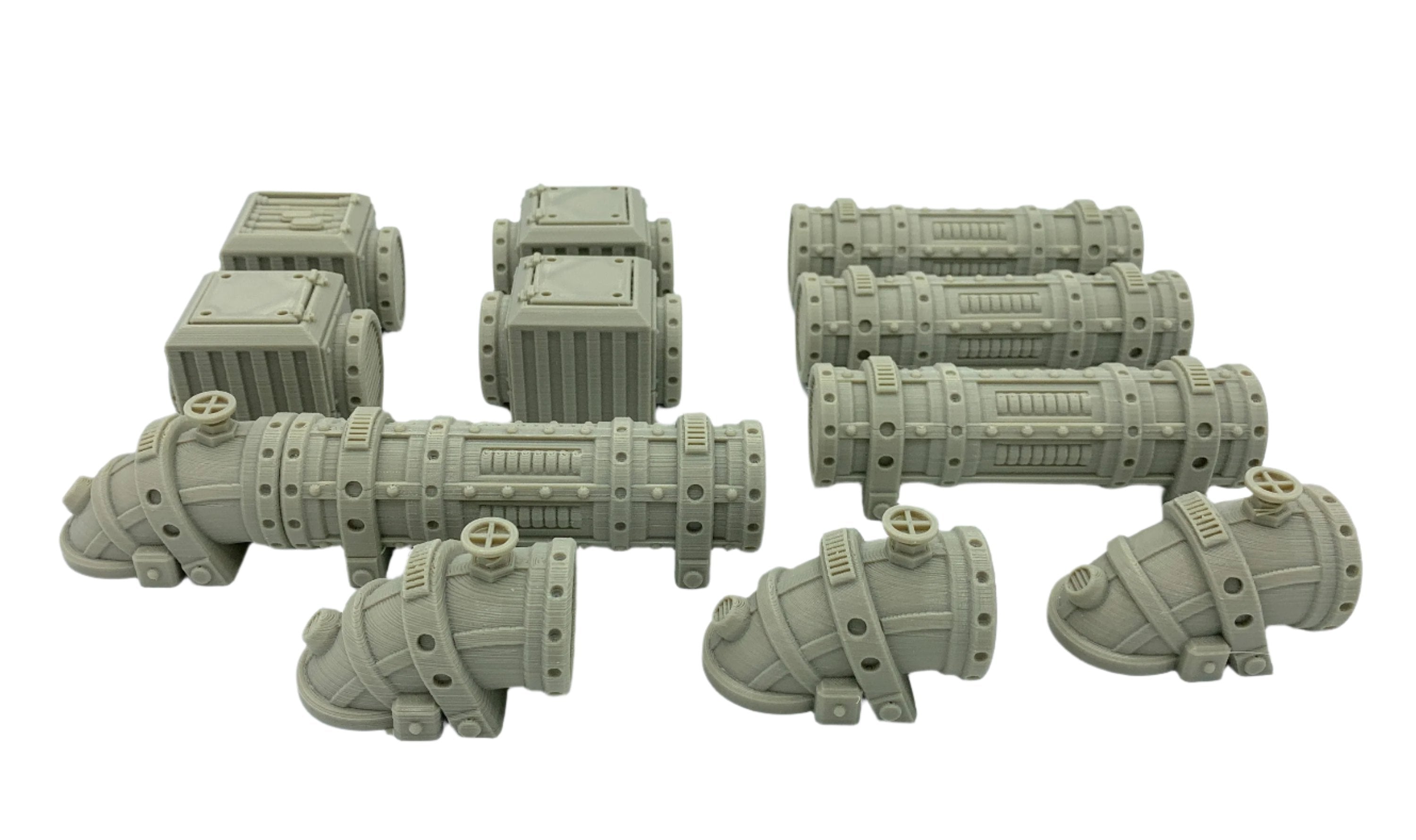 3d Printed SW Legion Compatible Plasma Pipe Scatter Pack/ Corvus Games Terrain Licensed Printer / Print to Order