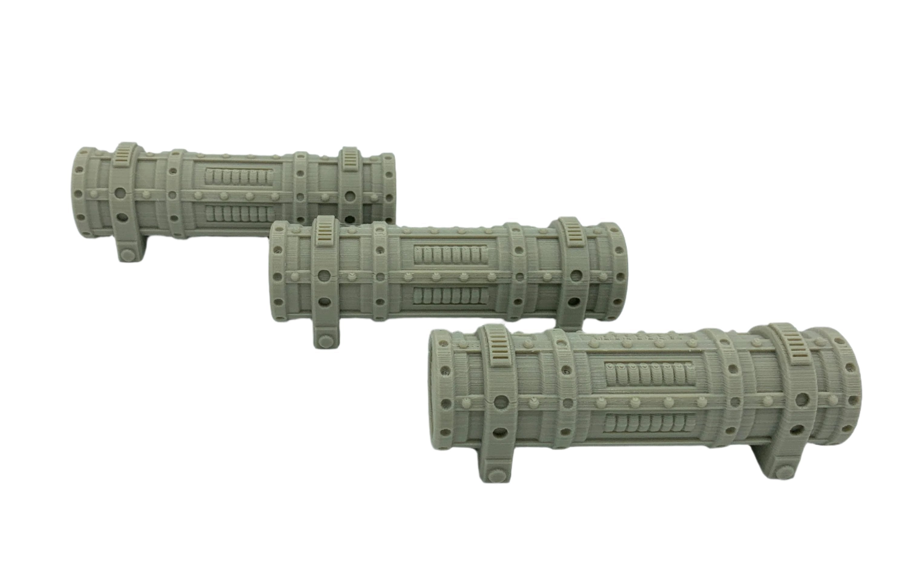 3d Printed SW Legion Compatible Plasma Pipe Scatter Pack/ Corvus Games Terrain Licensed Printer / Print to Order