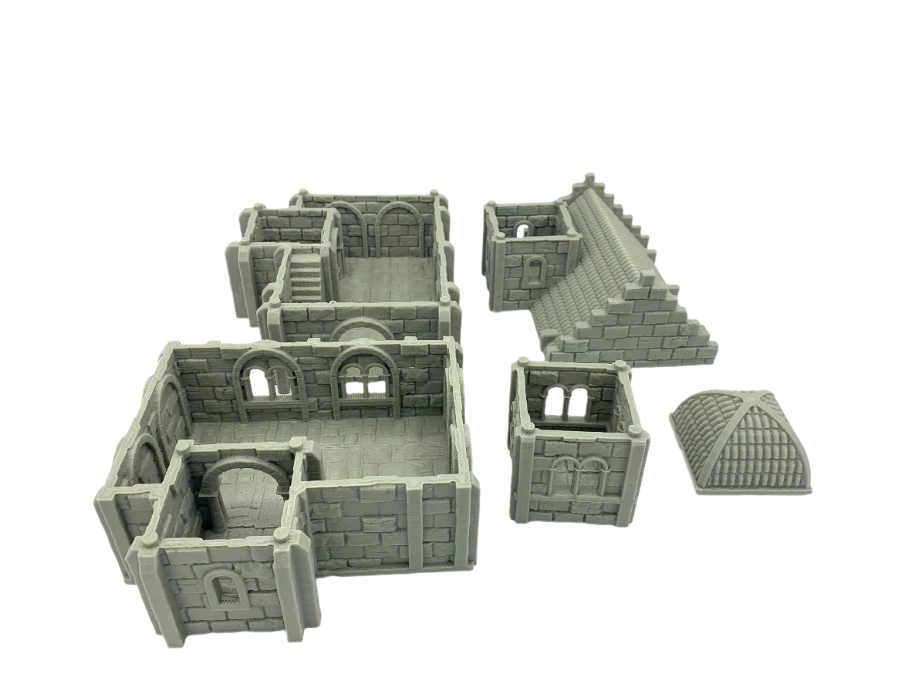 Arkenfel House 3 / Dark Realms Terrain / RPG and Wargame 3d Printed Tabletop Terrain / Licensed Printer