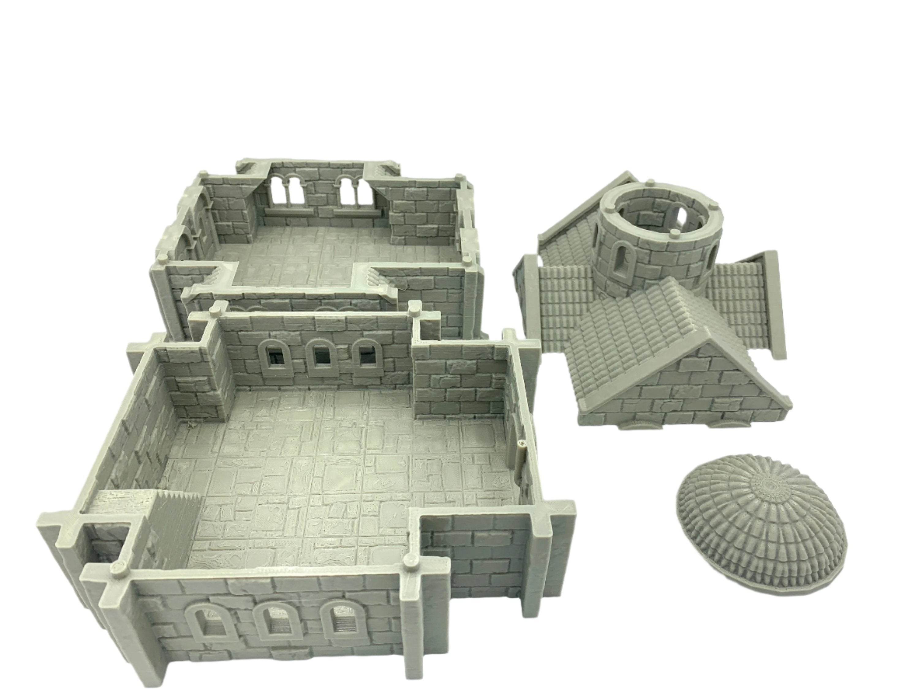 Arkenfel House 4 / Dark Realms Terrain / RPG and Wargame 3d Printed Tabletop Terrain / Licensed Printer