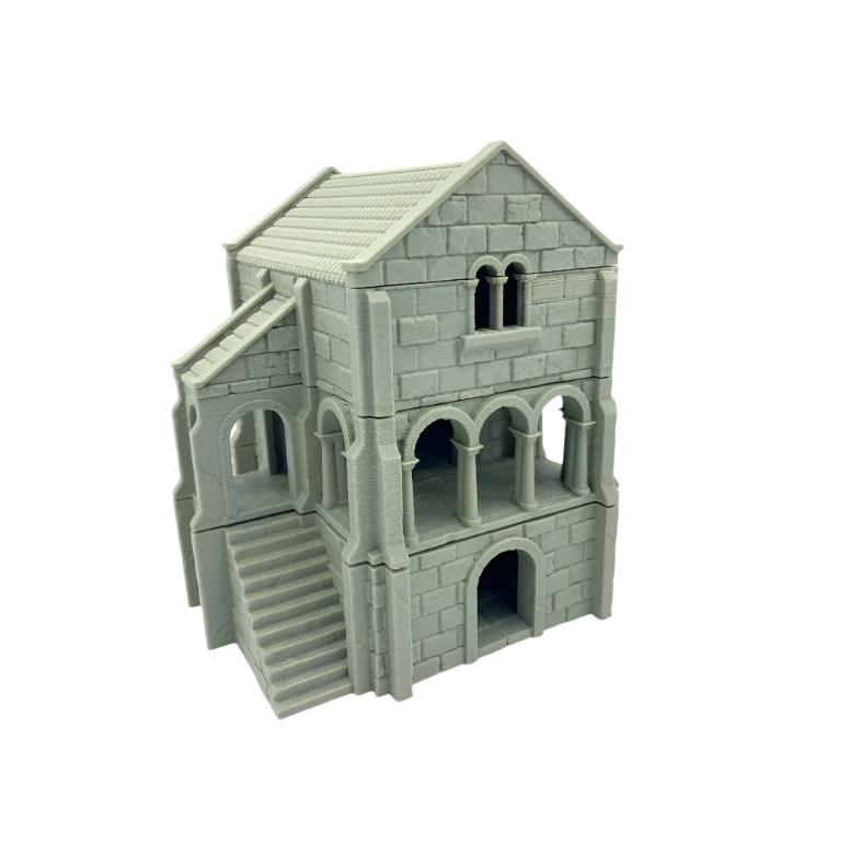 Arkenfel House 5 / Dark Realms Terrain / RPG and Wargame 3d Printed Tabletop Terrain / Licensed Printer